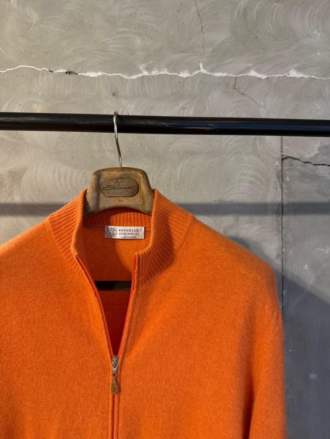 브루넬로 쿠치넬리 캐시미어 짚업 니트 100 상품이미지4