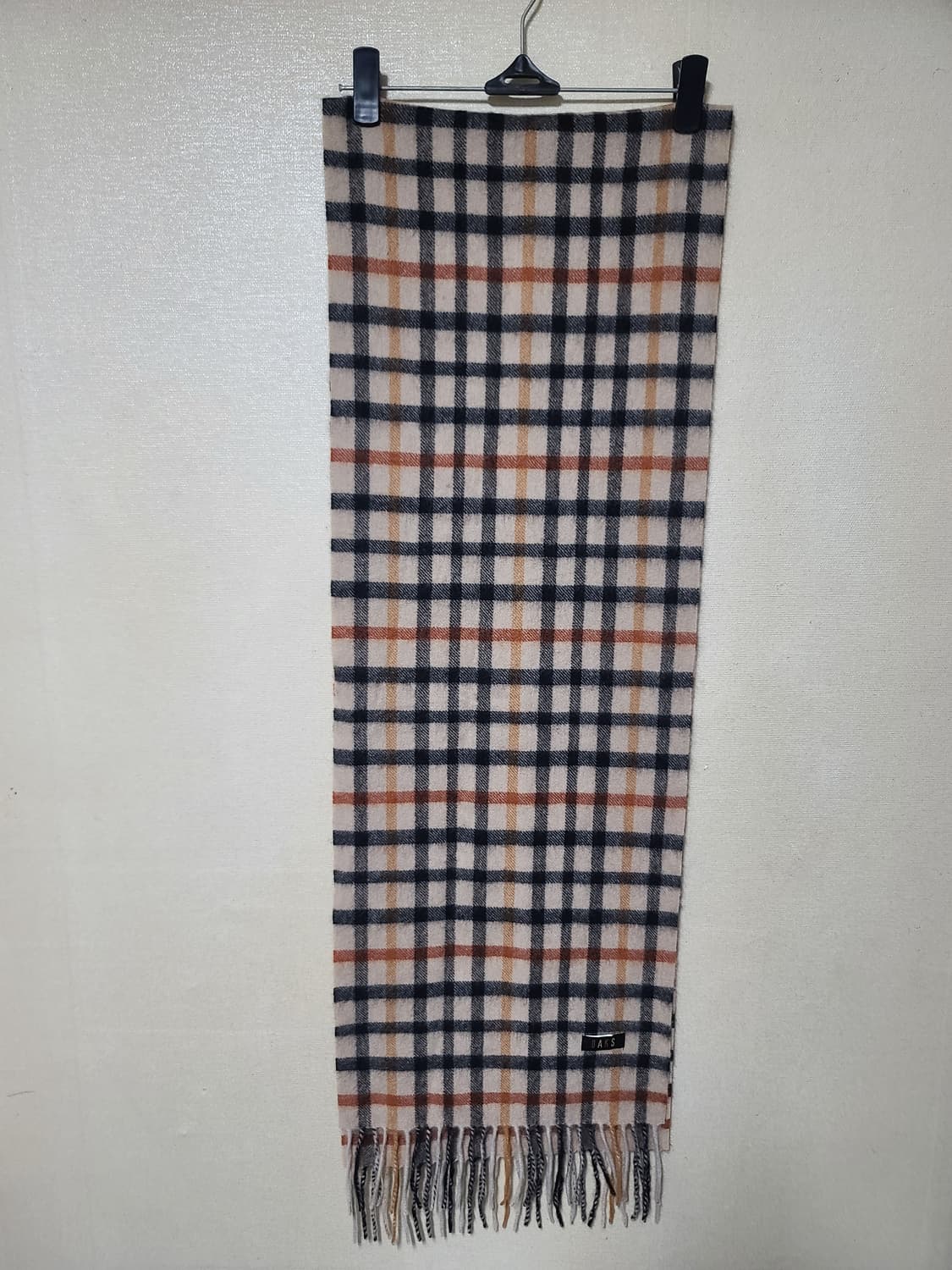 닥스 타탄체크 캐시미어 머플러 상품이미지1