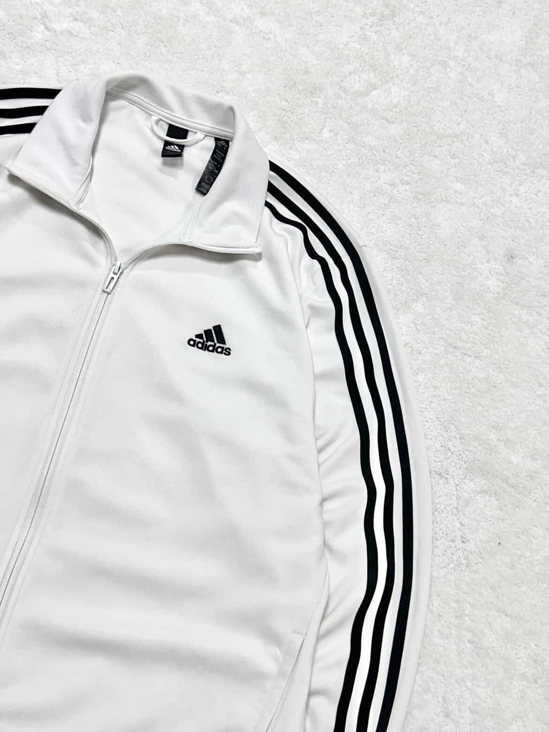 아디다스 자수로고 화이트 져지 상품이미지6