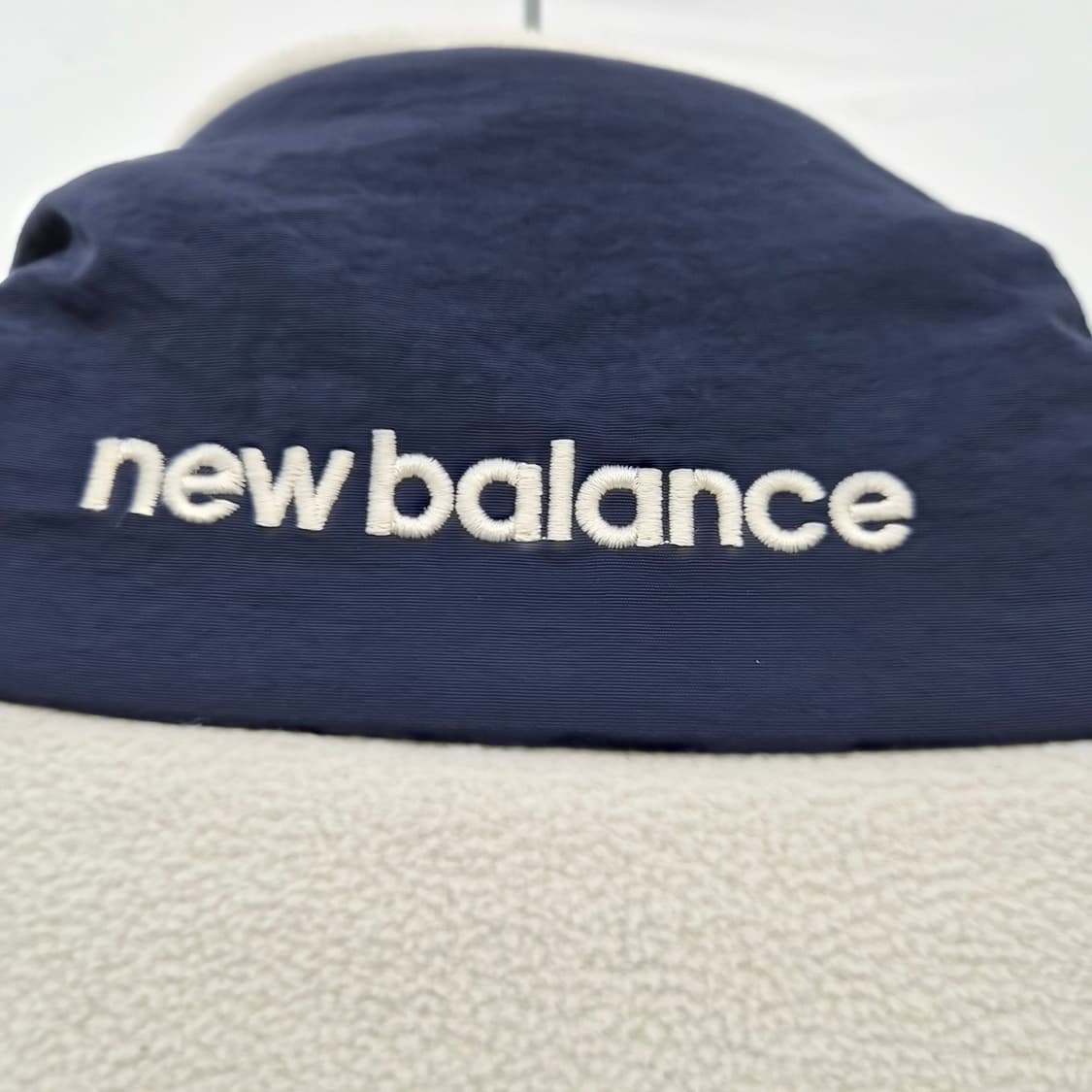 뉴발란스 양털 플리스 자켓 아이보리 네이비 남성 L 상품이미지7