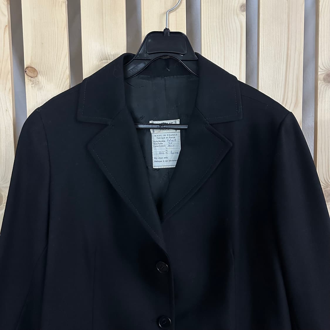 (S) 올드 셀린느 블랙 블레이저 자켓 상품이미지4