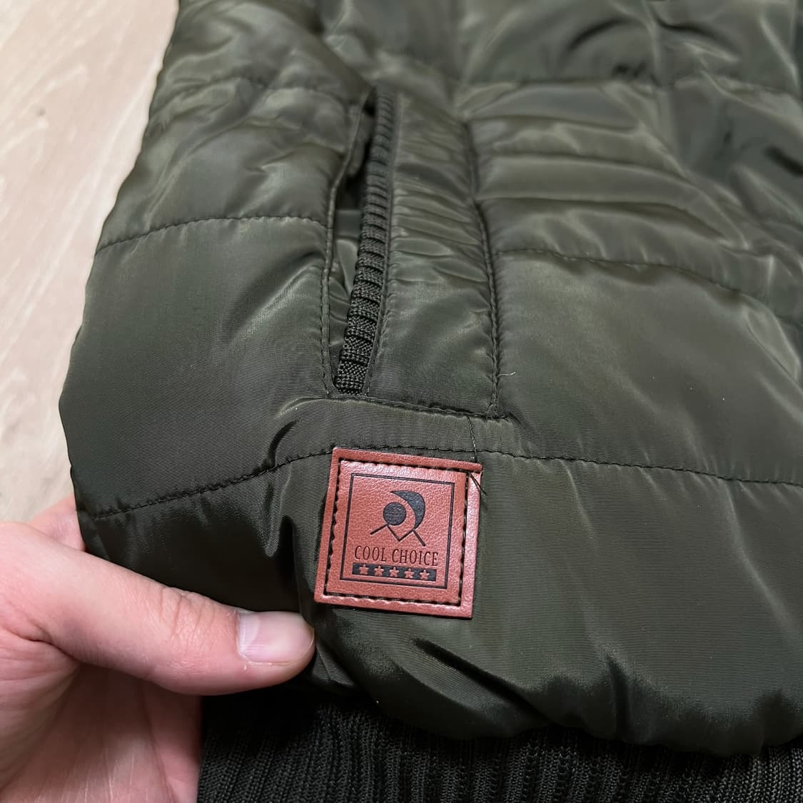 쿨초이스 남성 안감 패딩조끼 L/100  상품이미지5