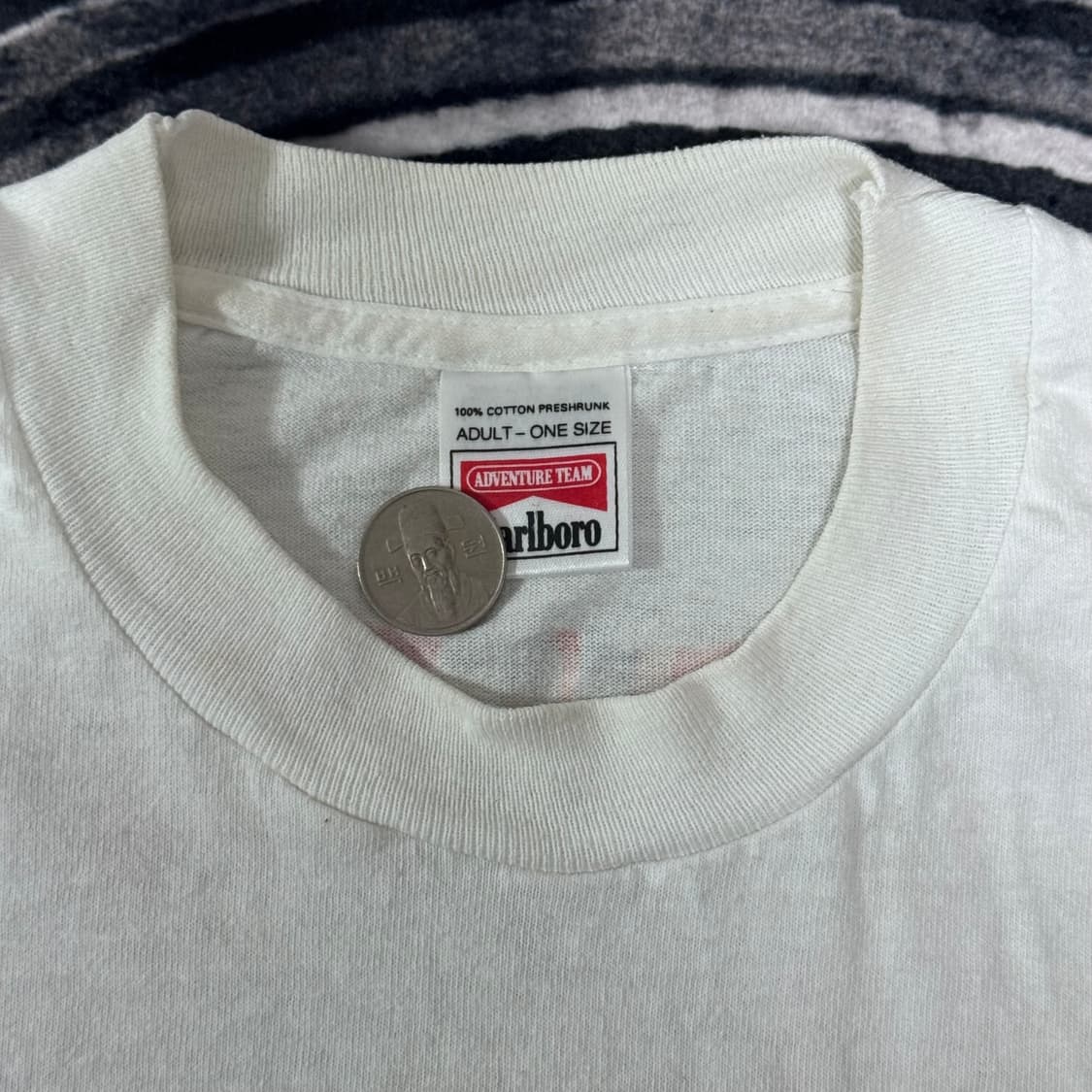 (OS)90s 빈티지 말보로 반팔 티셔츠 상품이미지4