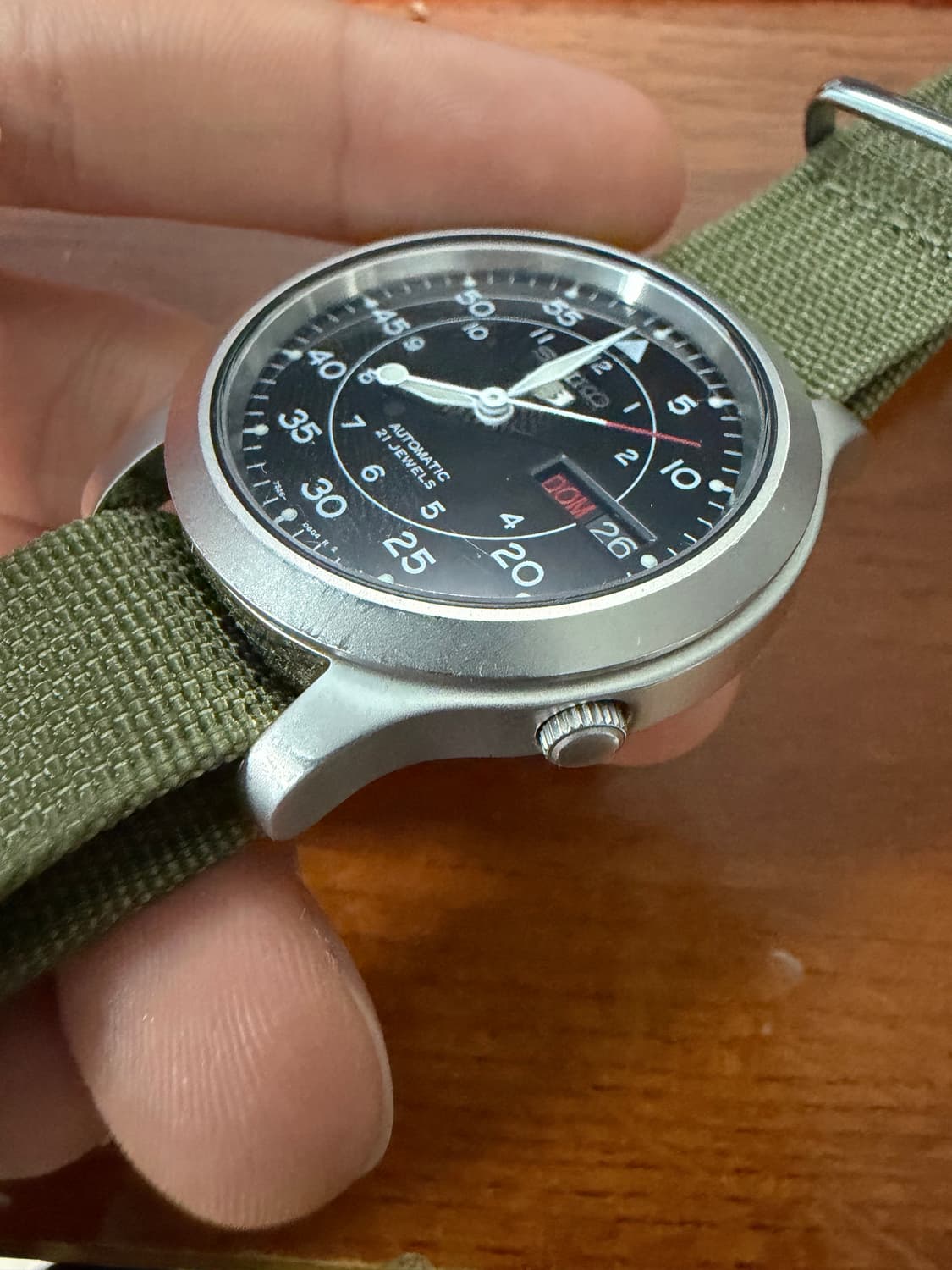 세이코 오토매틱 툴워치 필드워치 7S26-02J0 상품이미지3