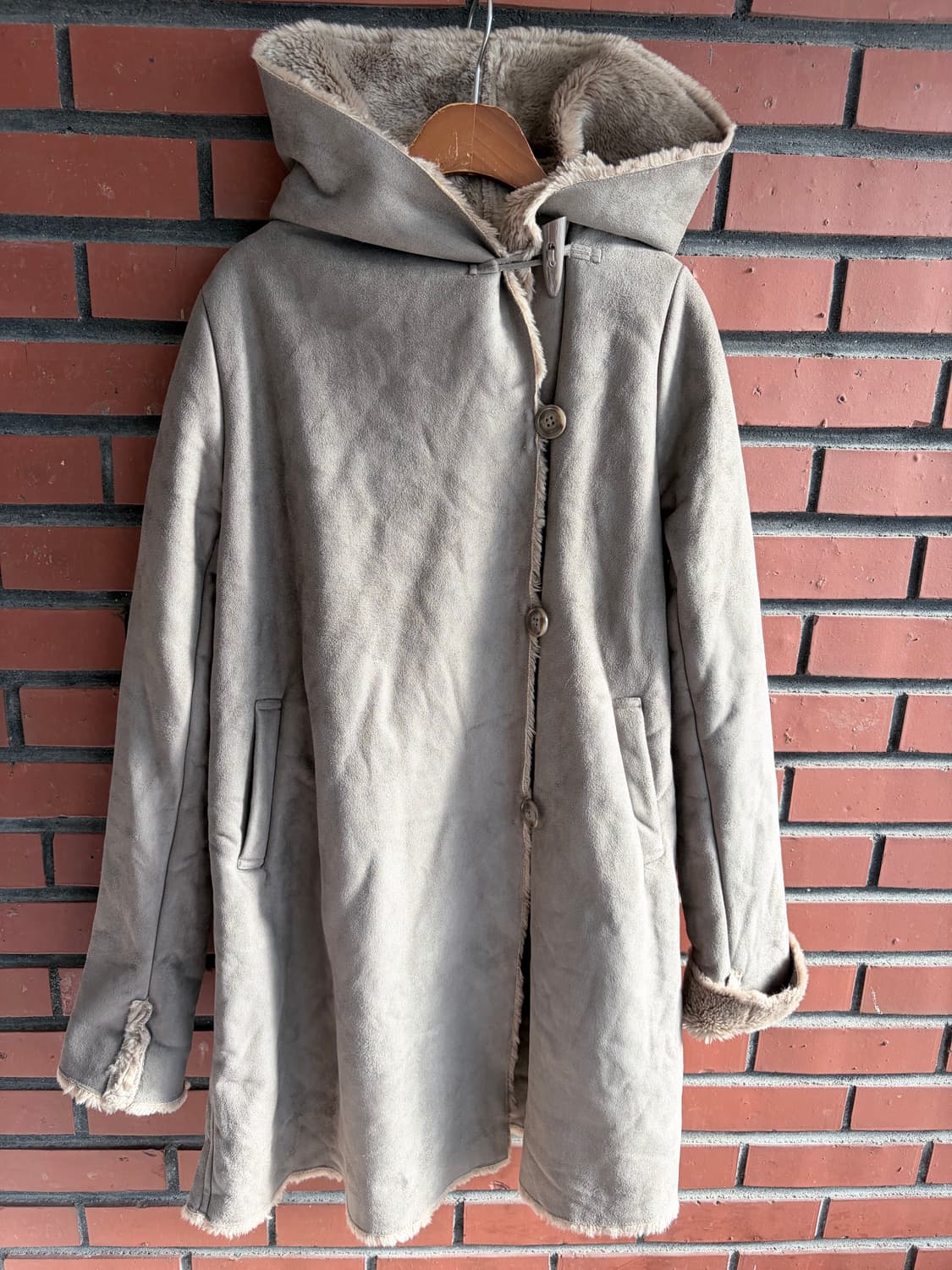 롱 무스탕 상품이미지1