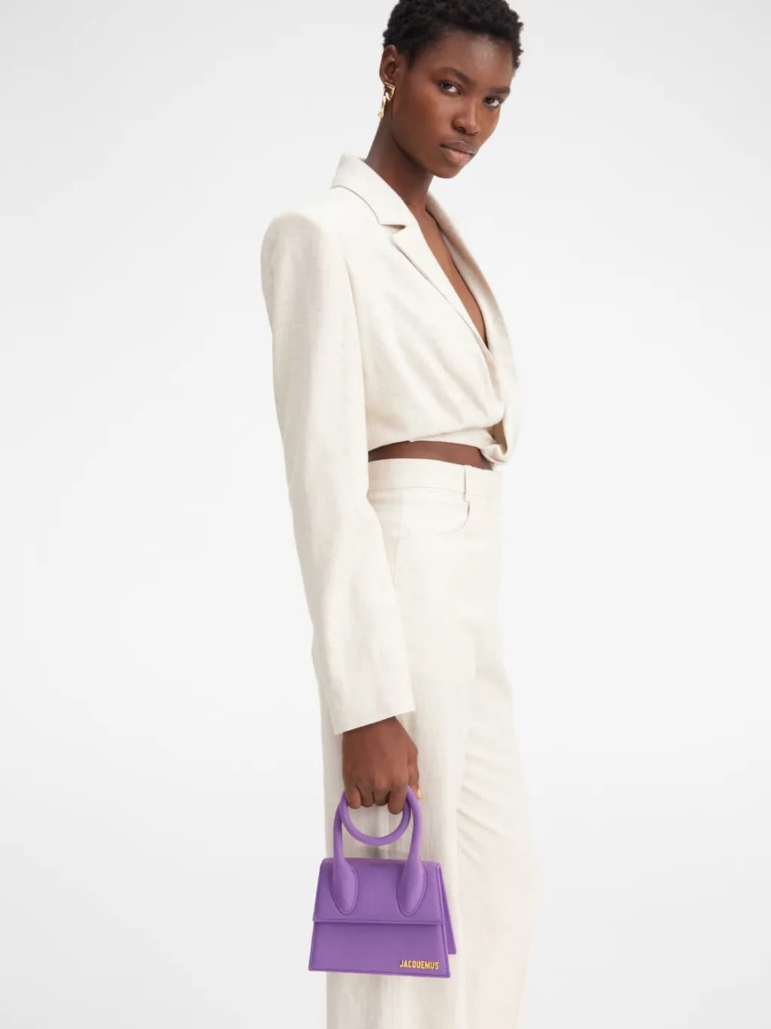 자크뮈스 23SS 르 치키토 노드 퍼플 상품이미지3