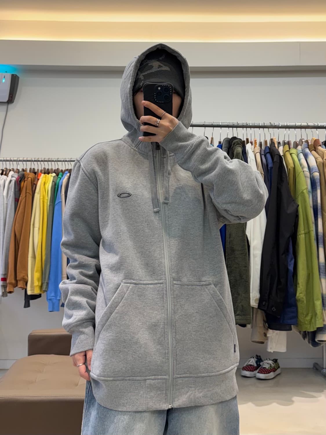 오클리 스틸 아이콘로거 후드집업 상품이미지8