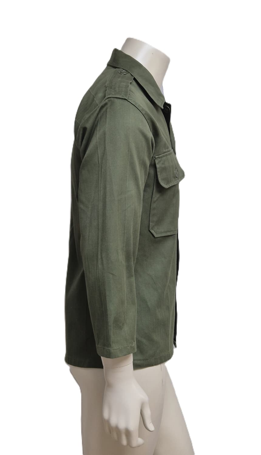 육군 구형 12사단 민무늬 전투복 상의 자켓 (S) 상품이미지3