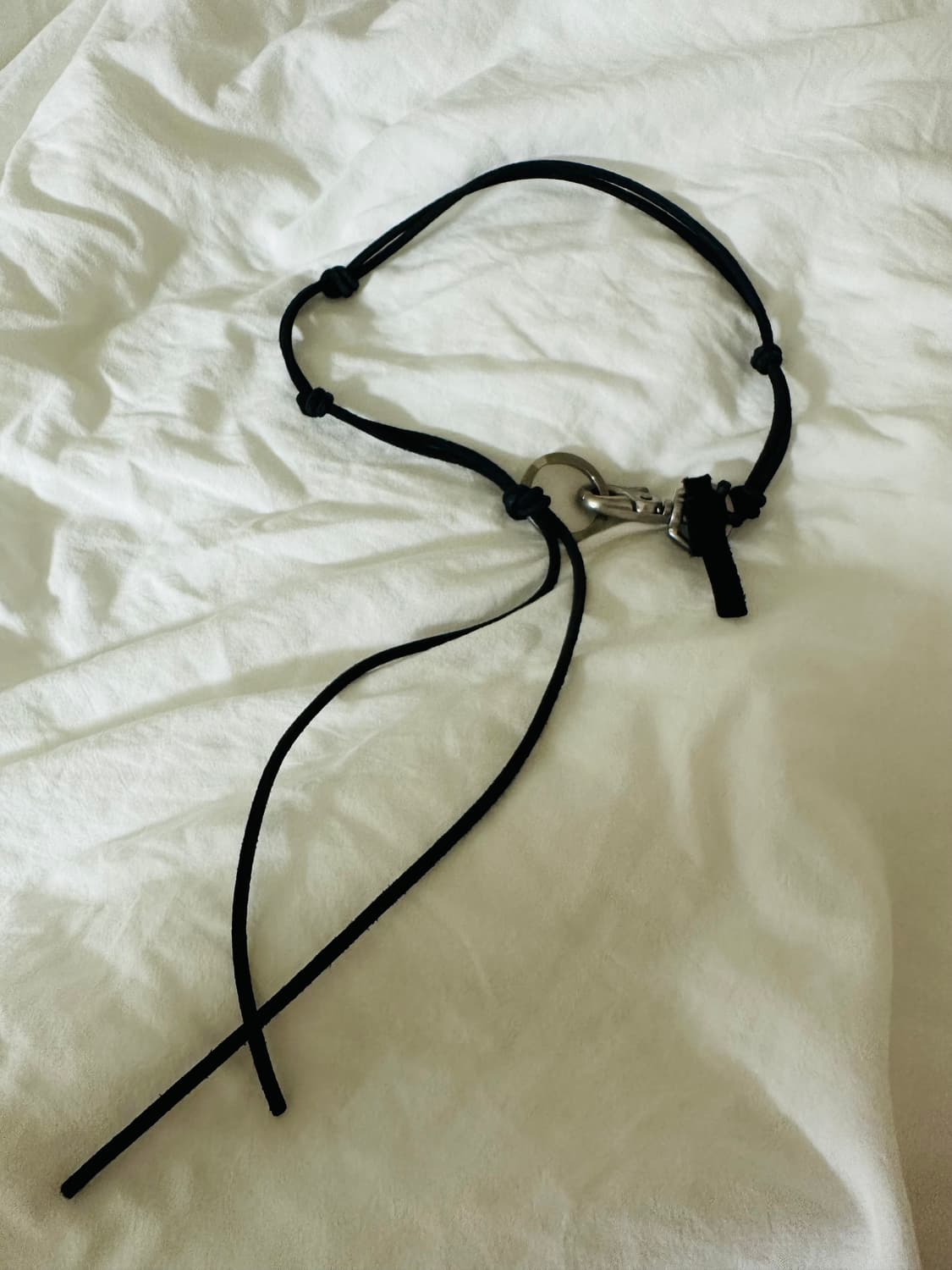 Our legacy 라돈 레더 키체인(블랙) 풀구성 상품이미지1