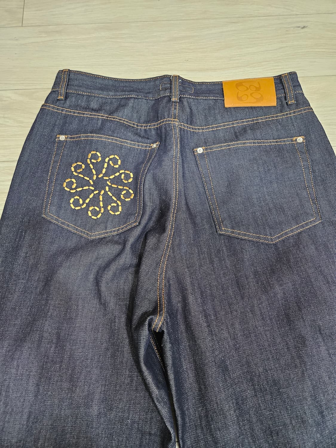 9999아카이브 Linking Wide Denim Pants 3 size 상품이미지2