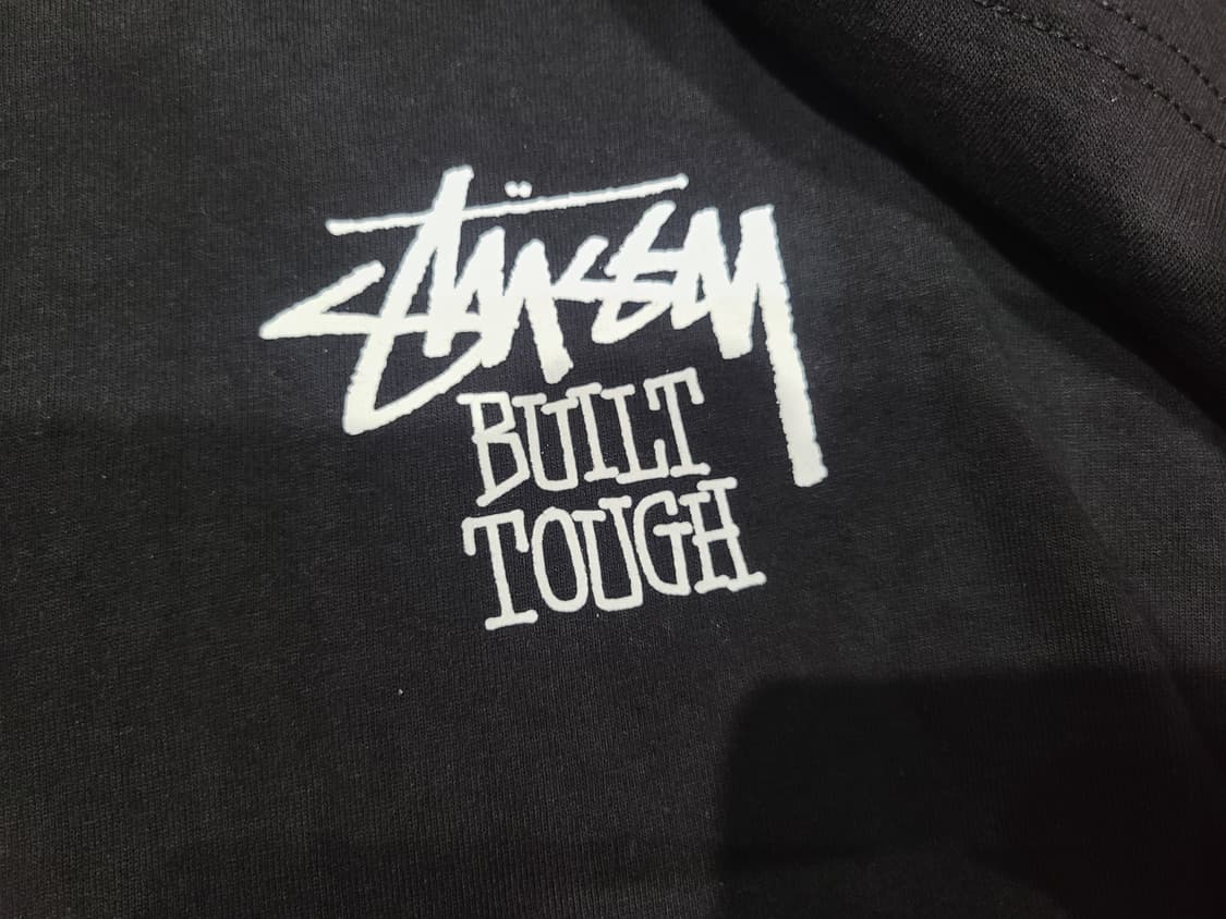 스투시 빌트 터프 블랙 반팔티셔츠 상품이미지3