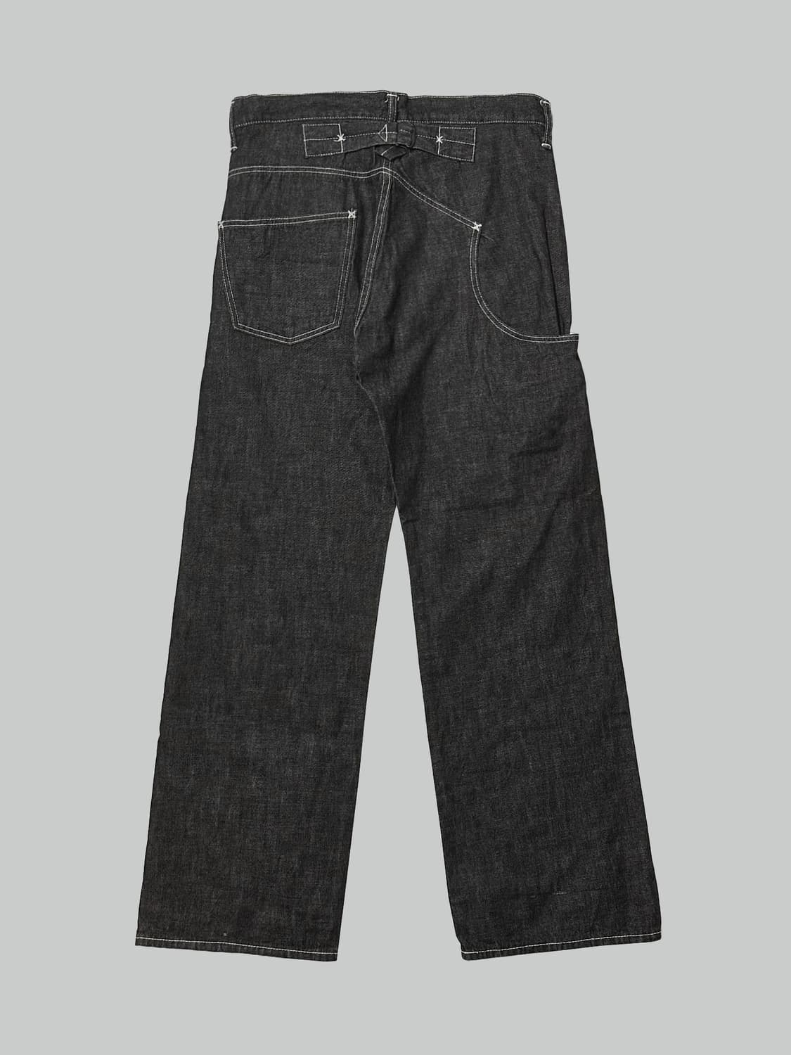 요지 야마모토 비대칭 포켓 데님 상품이미지1