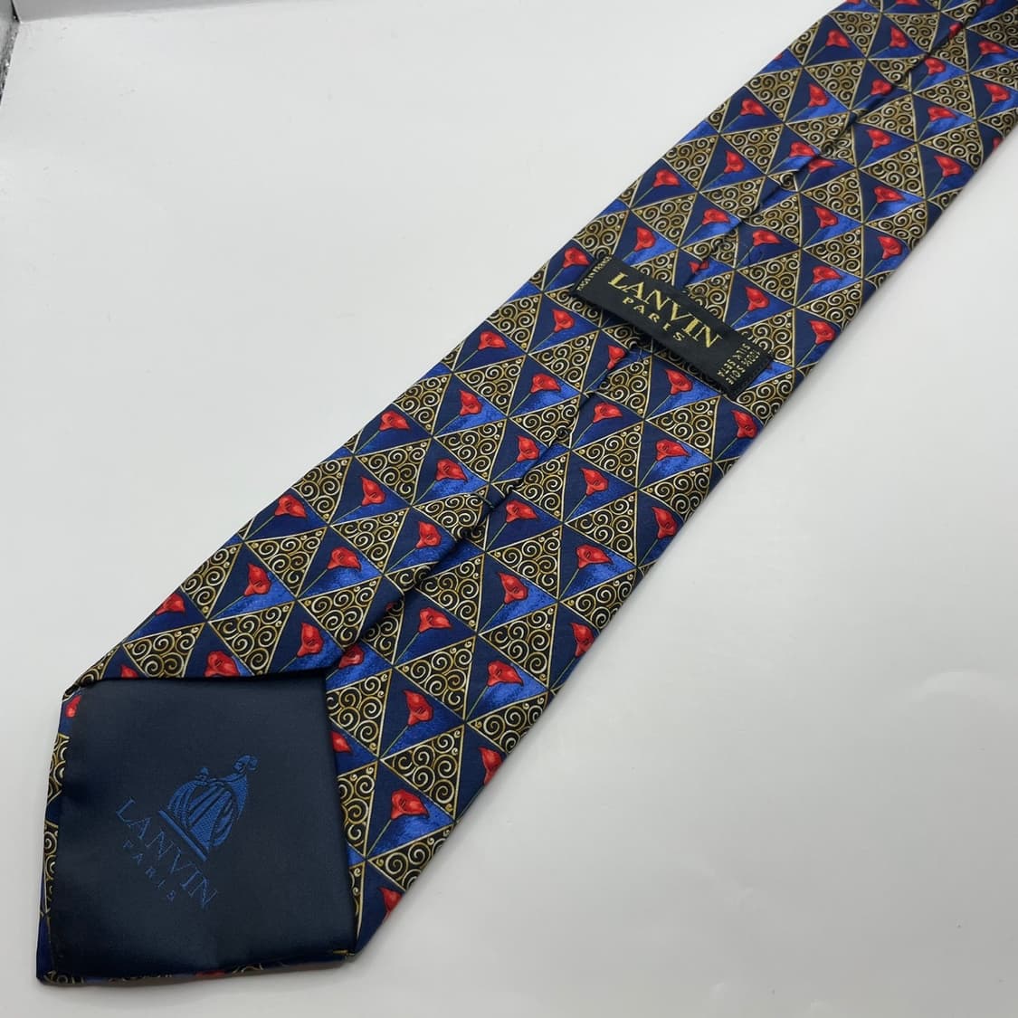 107) (LANVIN) 랑방 패턴 넥타이 상품이미지2
