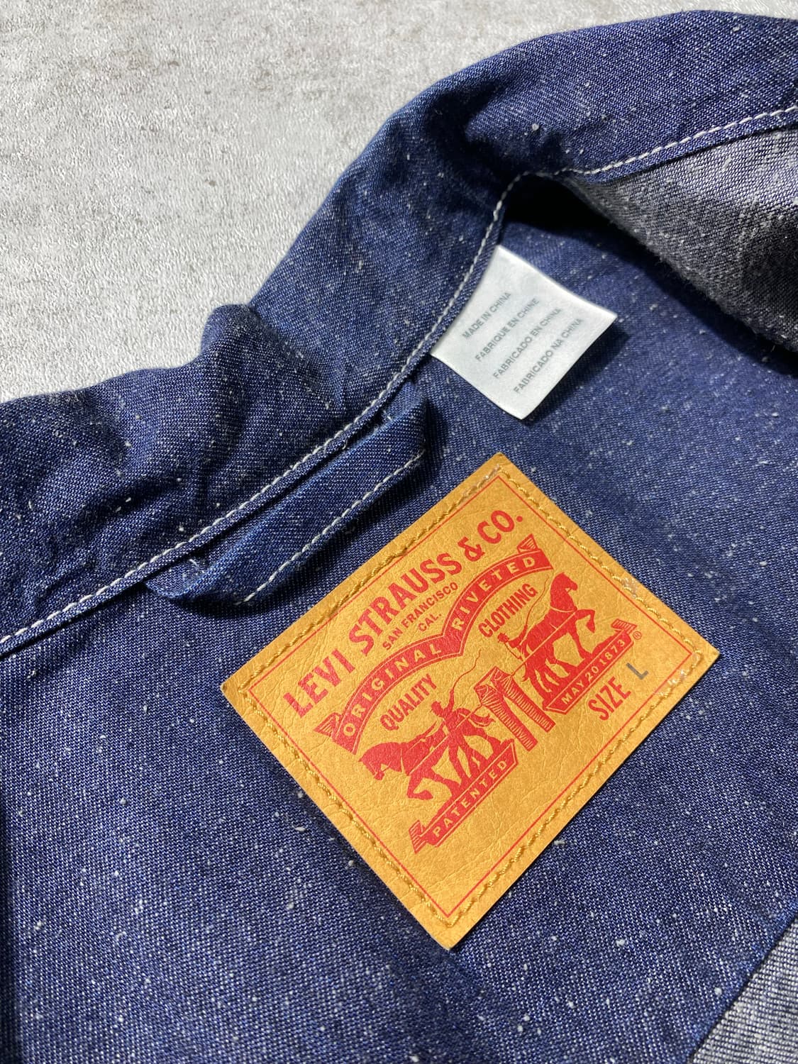 [L] Levi's 리바이스 2세대 데님 트러커 자켓 상품이미지6