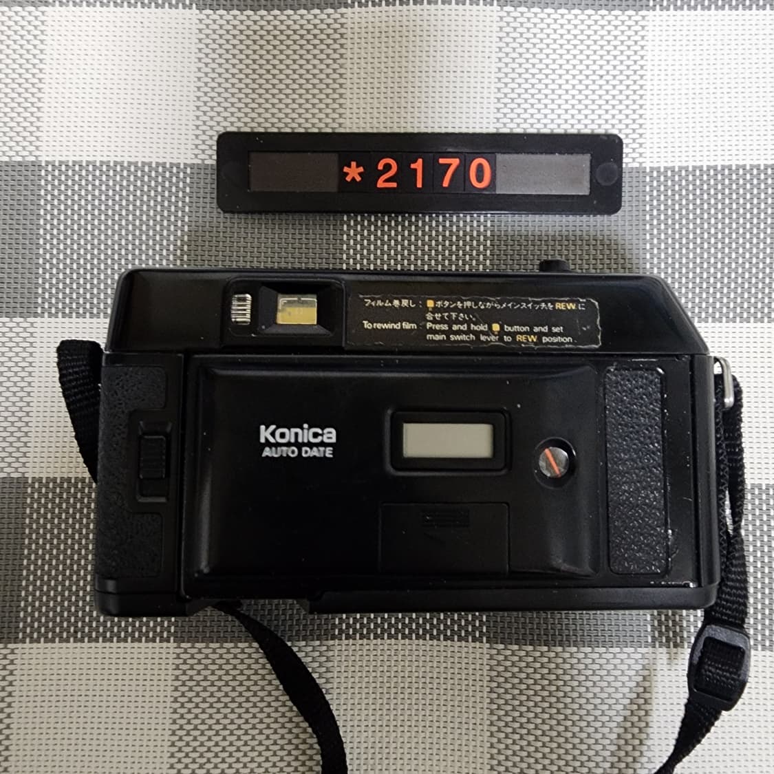 코니카 C 35 MF D 데이터백 필름카메라 상품이미지3