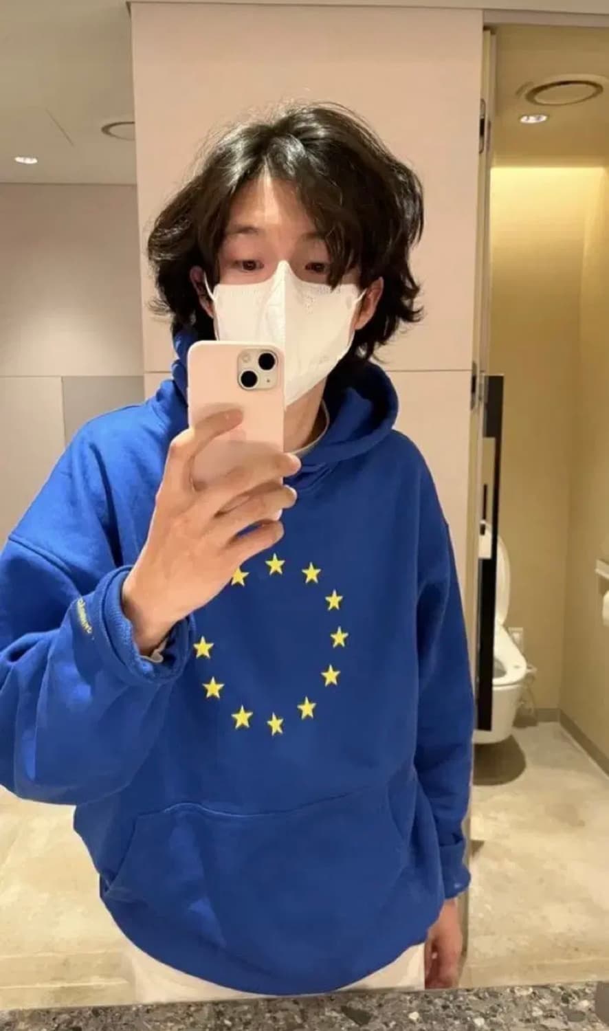 [XL] 수베니어 오피셜 유로 후드 블루 미개봉 새상품 상품이미지2