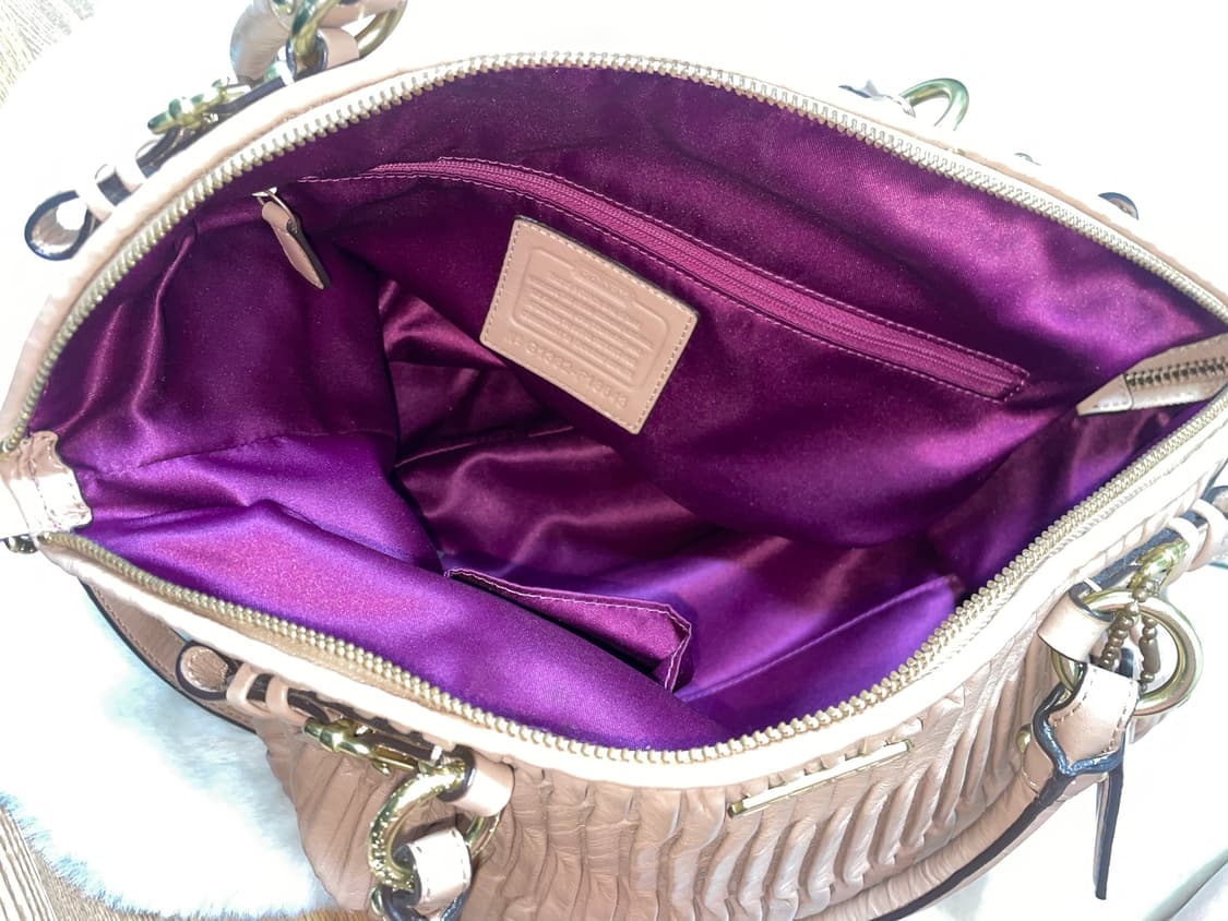 Coach madison gathered leather bag 상품이미지4
