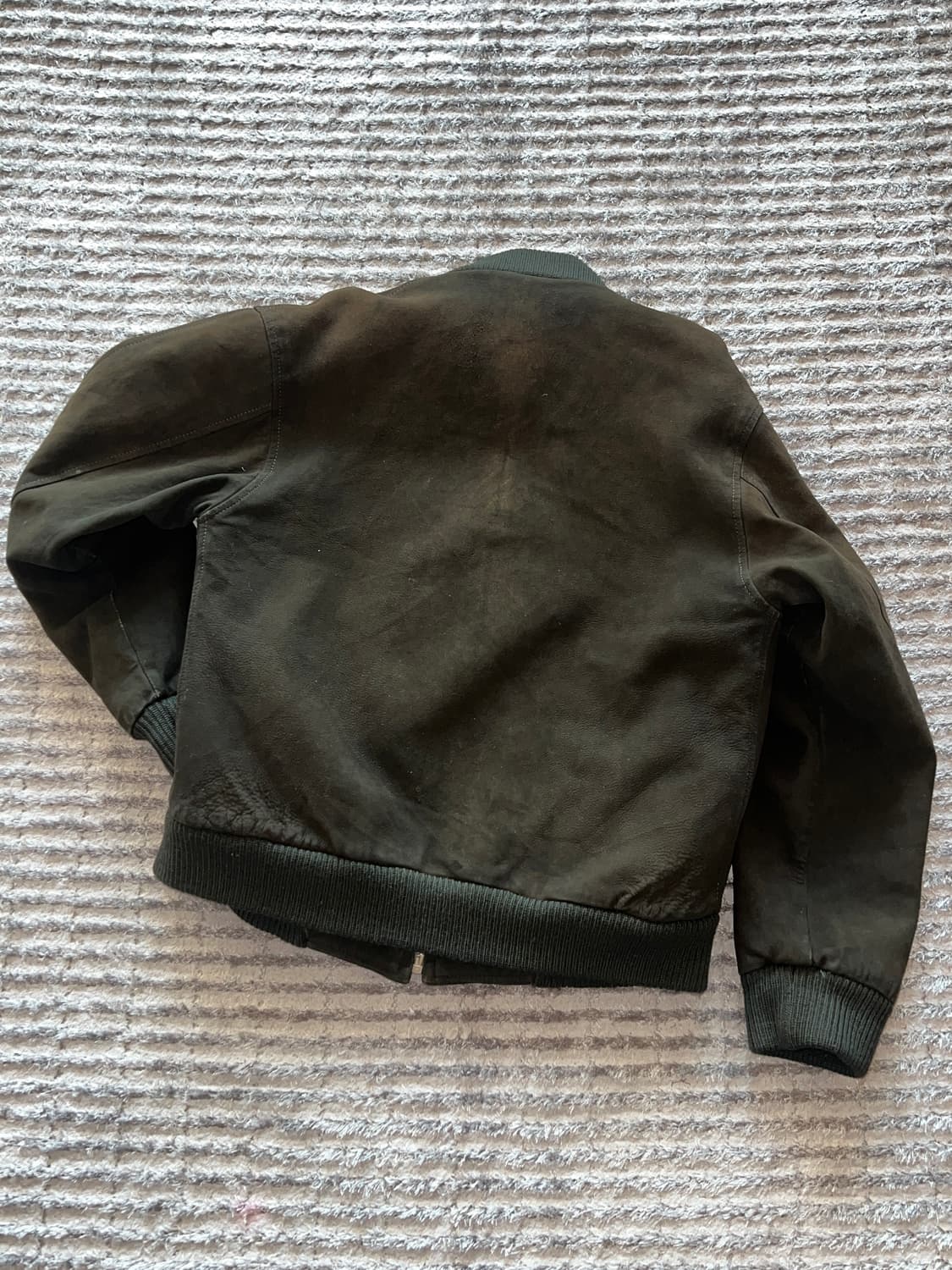 일본 빈티지 스웨이드 봄버 상품이미지2