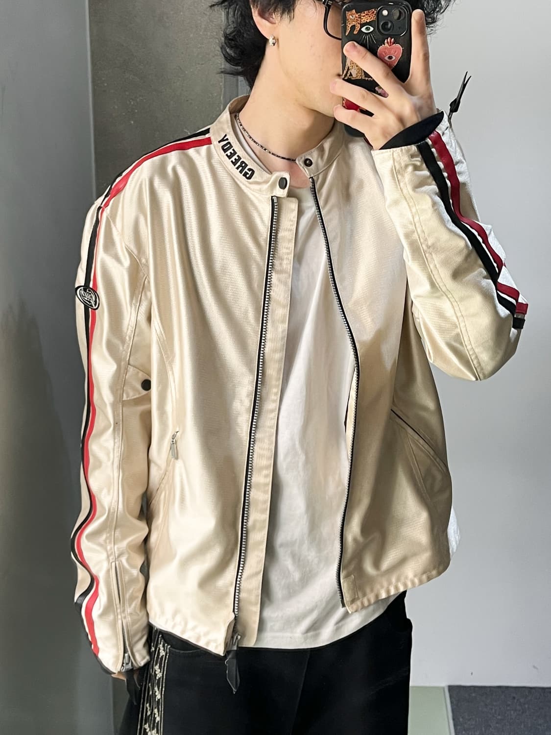 그리디 모터사이클 아머드 레이싱 자켓 상품이미지3