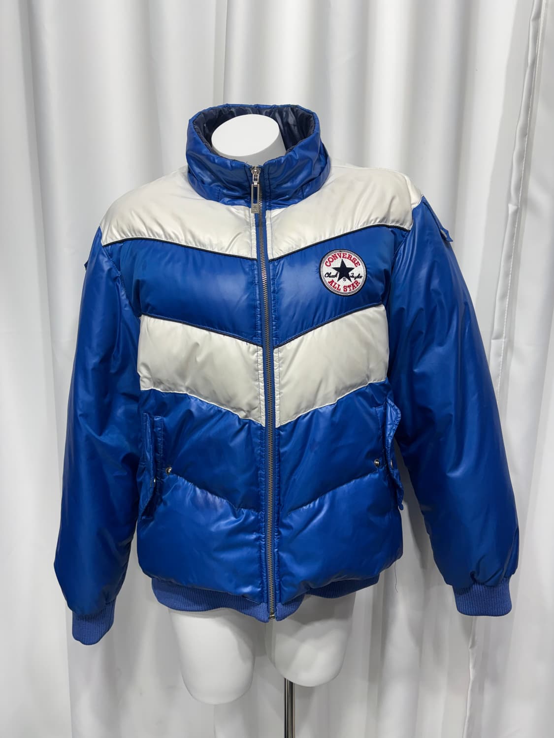 🎸Converse 글로시 블루 패딩🎸 상품이미지4