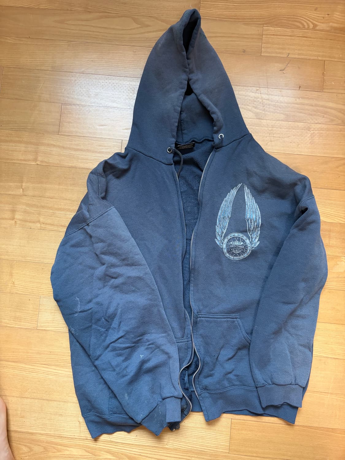 90s harley davison hoodie 할리데이비슨 상품이미지1