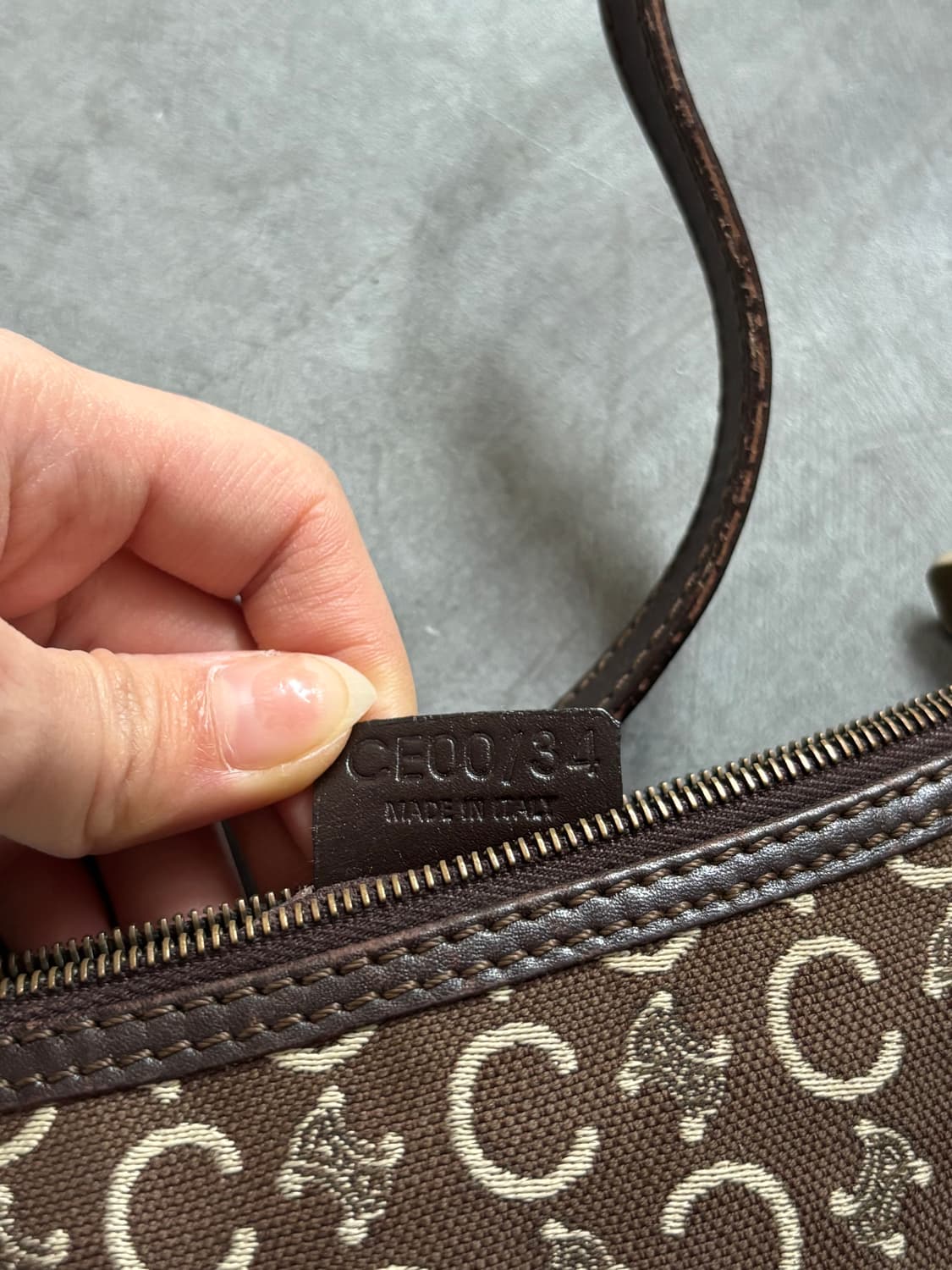 Celine 셀린느 마카담 자카드 포쉐트 숄더 백 상품이미지8