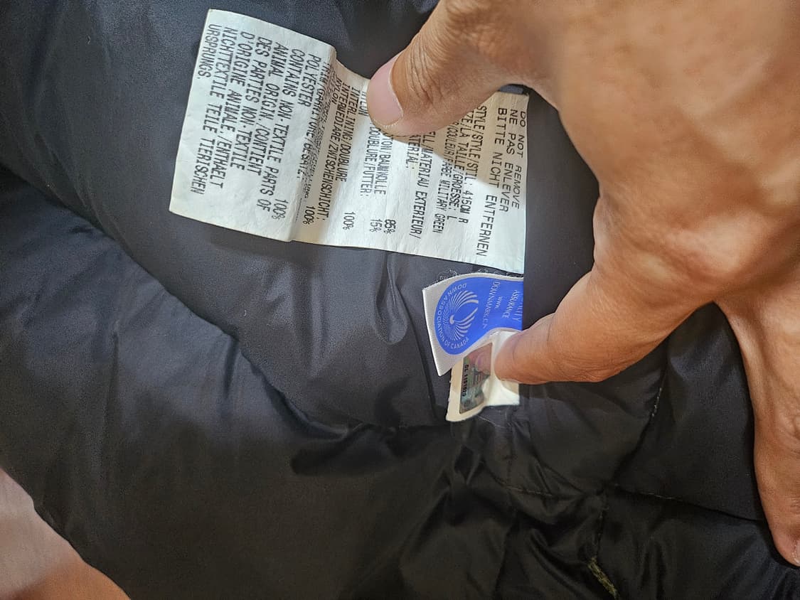 캐나다구스 프리스타일 밀리터리 그린L 상품이미지5