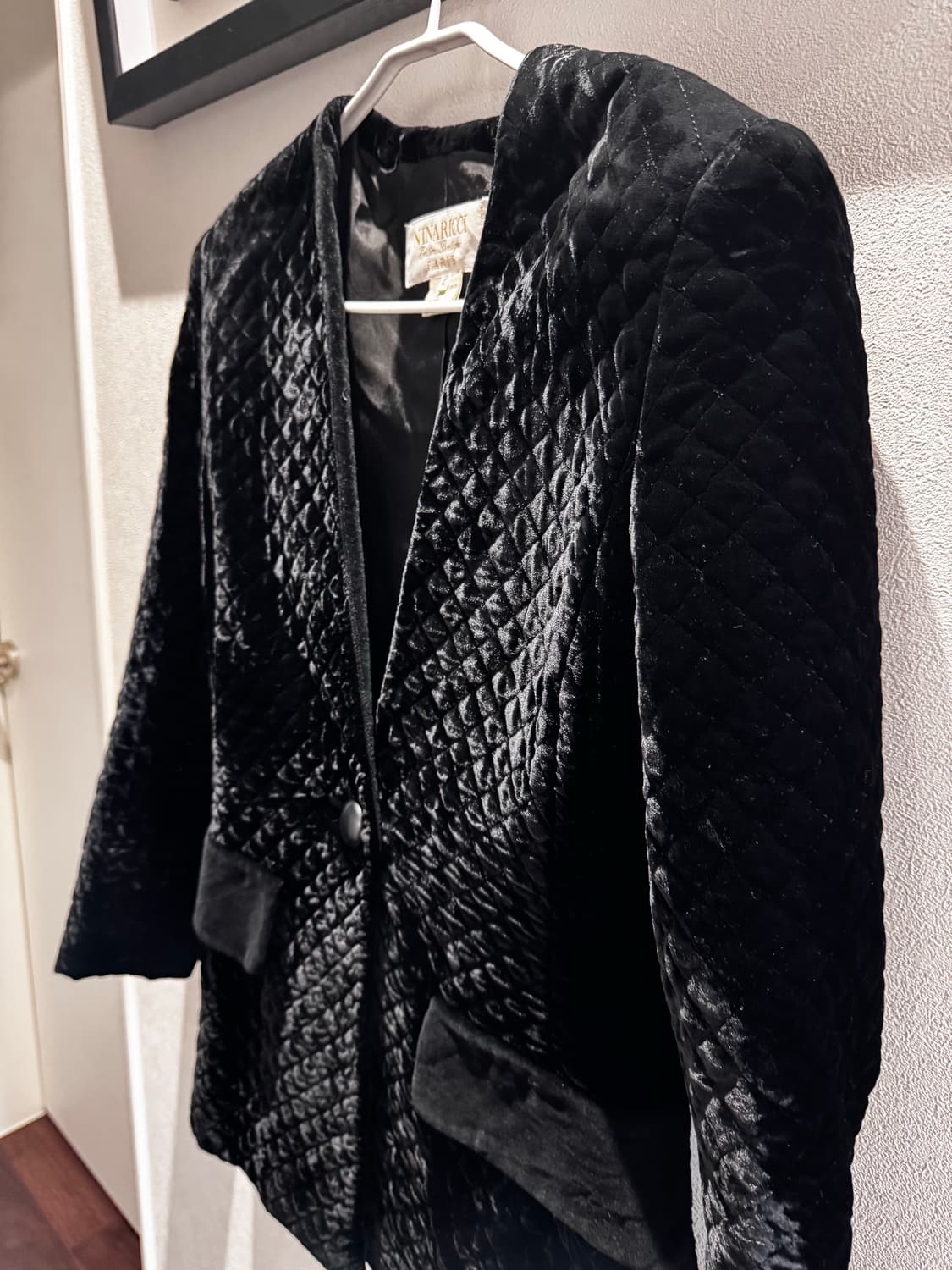 니나리치 퀼팅 벨벳 자켓 상품이미지2