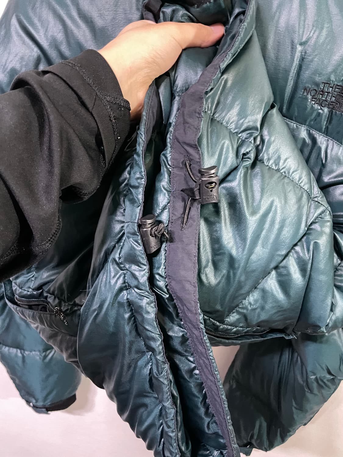 노스페이스 아콘카구아 자켓 써밋 경량패딩 자켓 105 초희귀 상품이미지7