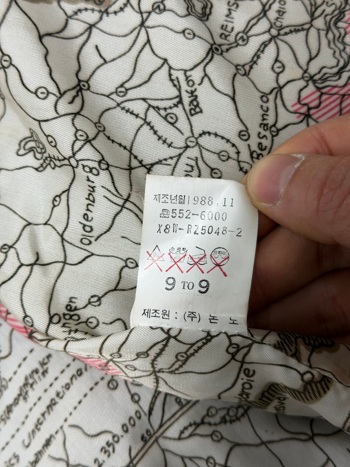 80's cow leather jacket   상품이미지7