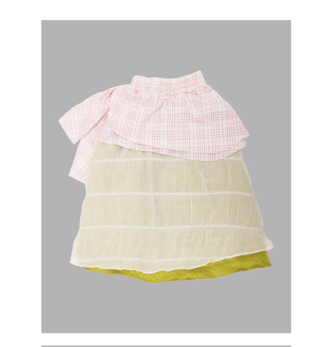 더뮤지엄비지터 스커트 상품이미지1