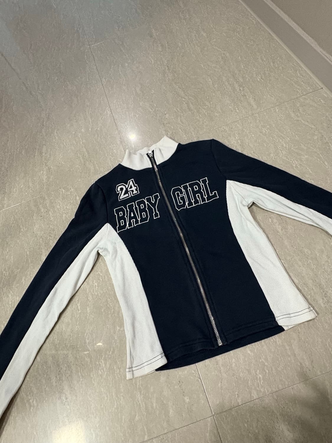 Ally 알리 베이비걸 집업탑 상품이미지2