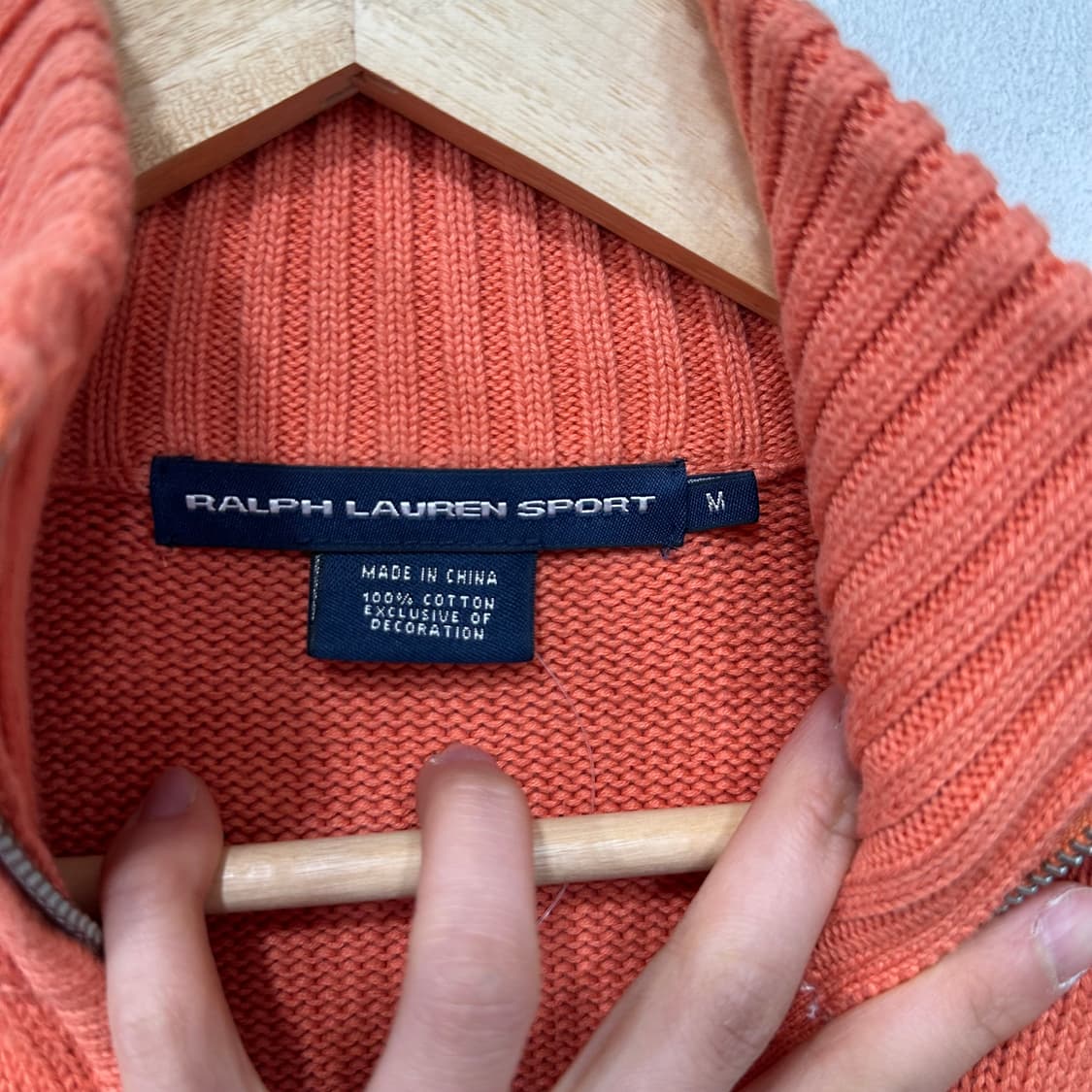 폴로 니트 집업 상품이미지3