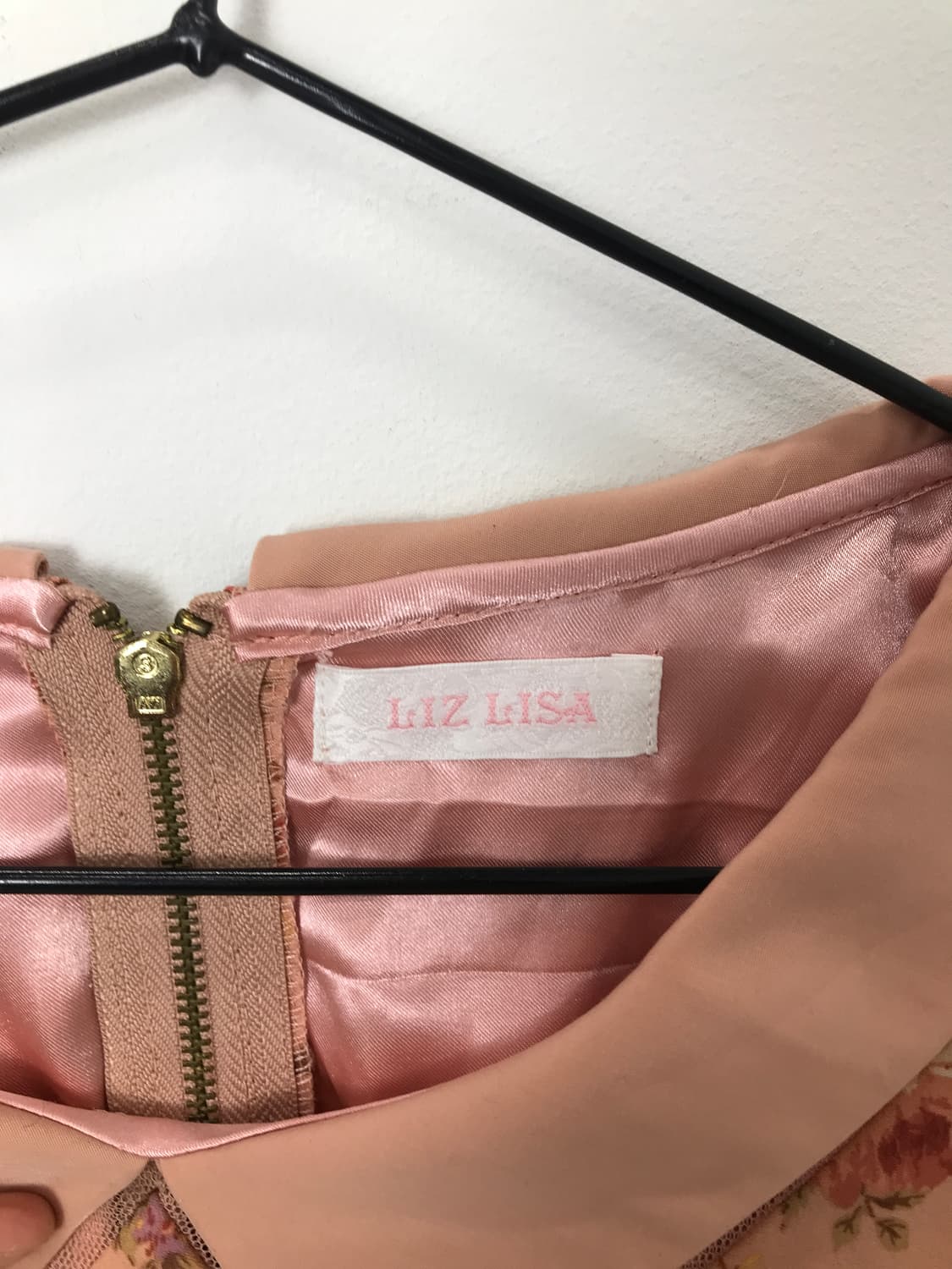 LIZ LISA Rose Double Collar Girly Dress 상품이미지6