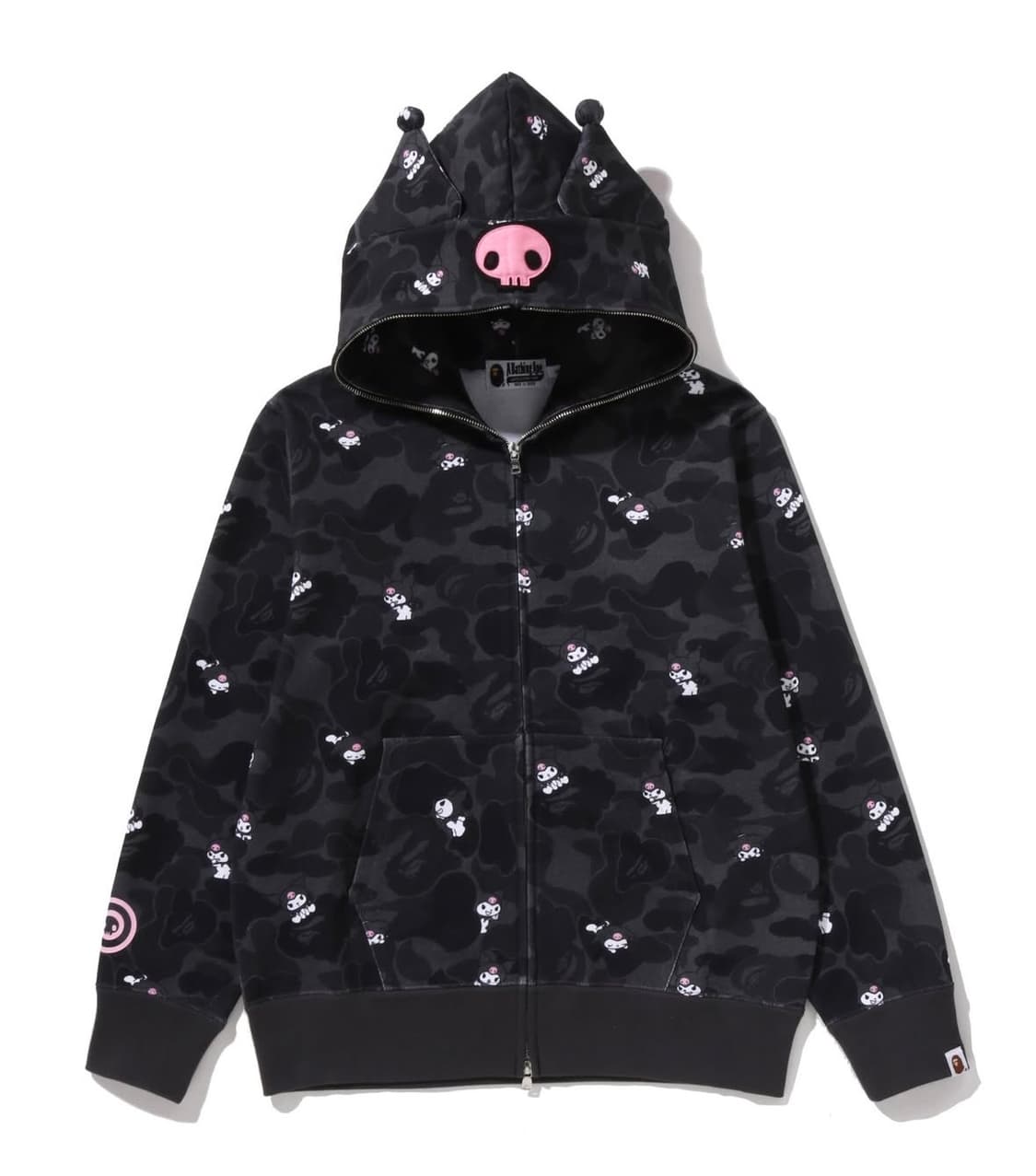 Sanrio Bape 산리오 X 베이프 쿠로미 후드집업 XS 상품이미지1