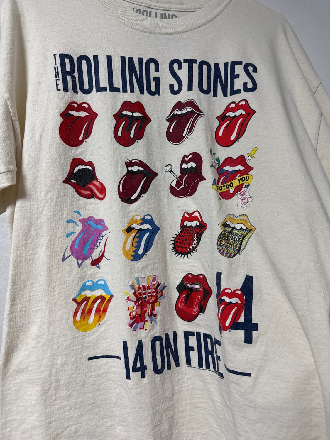 2014 롤링스톤즈 투어 티셔츠 상품이미지5