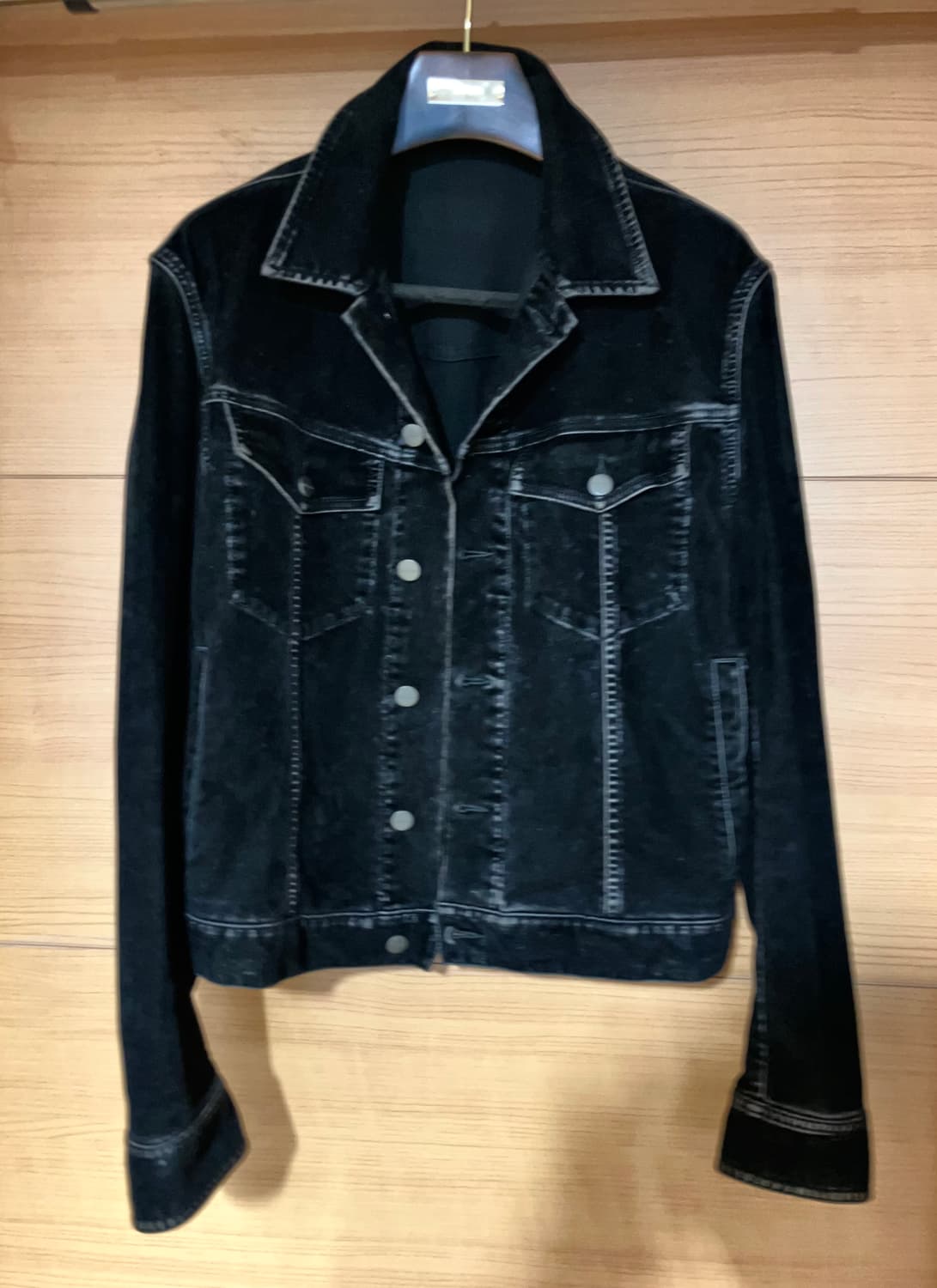 페라가모 벨벳 워싱 자켓 상품이미지2