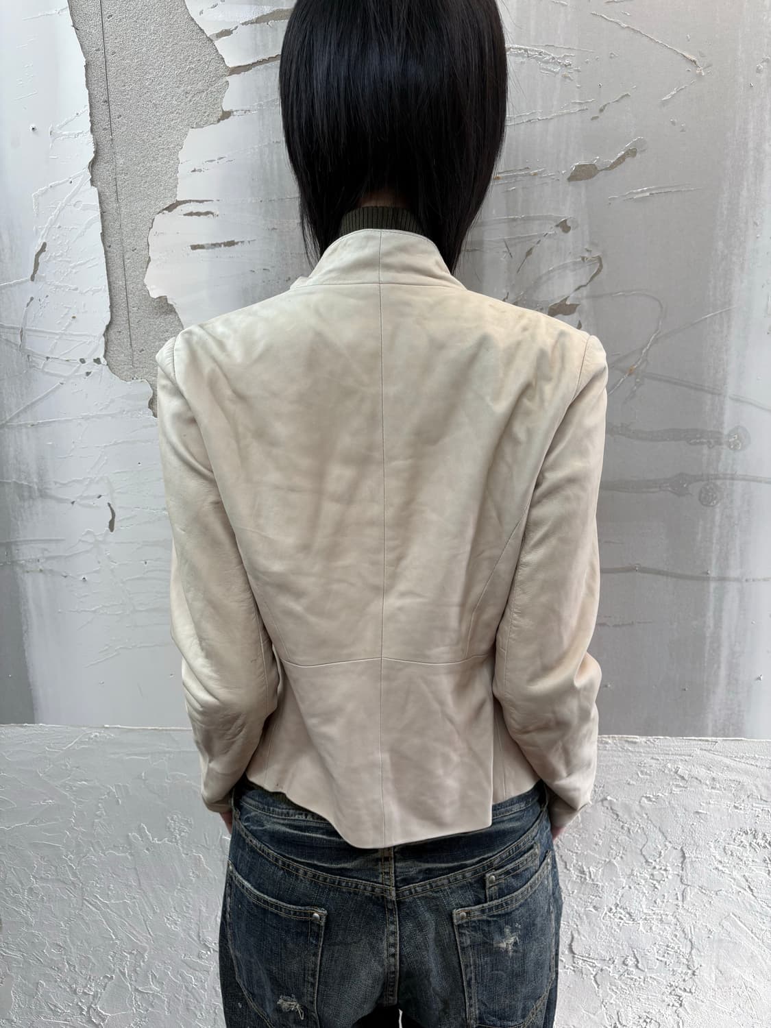 ivory sheep skin jacket 상품이미지5