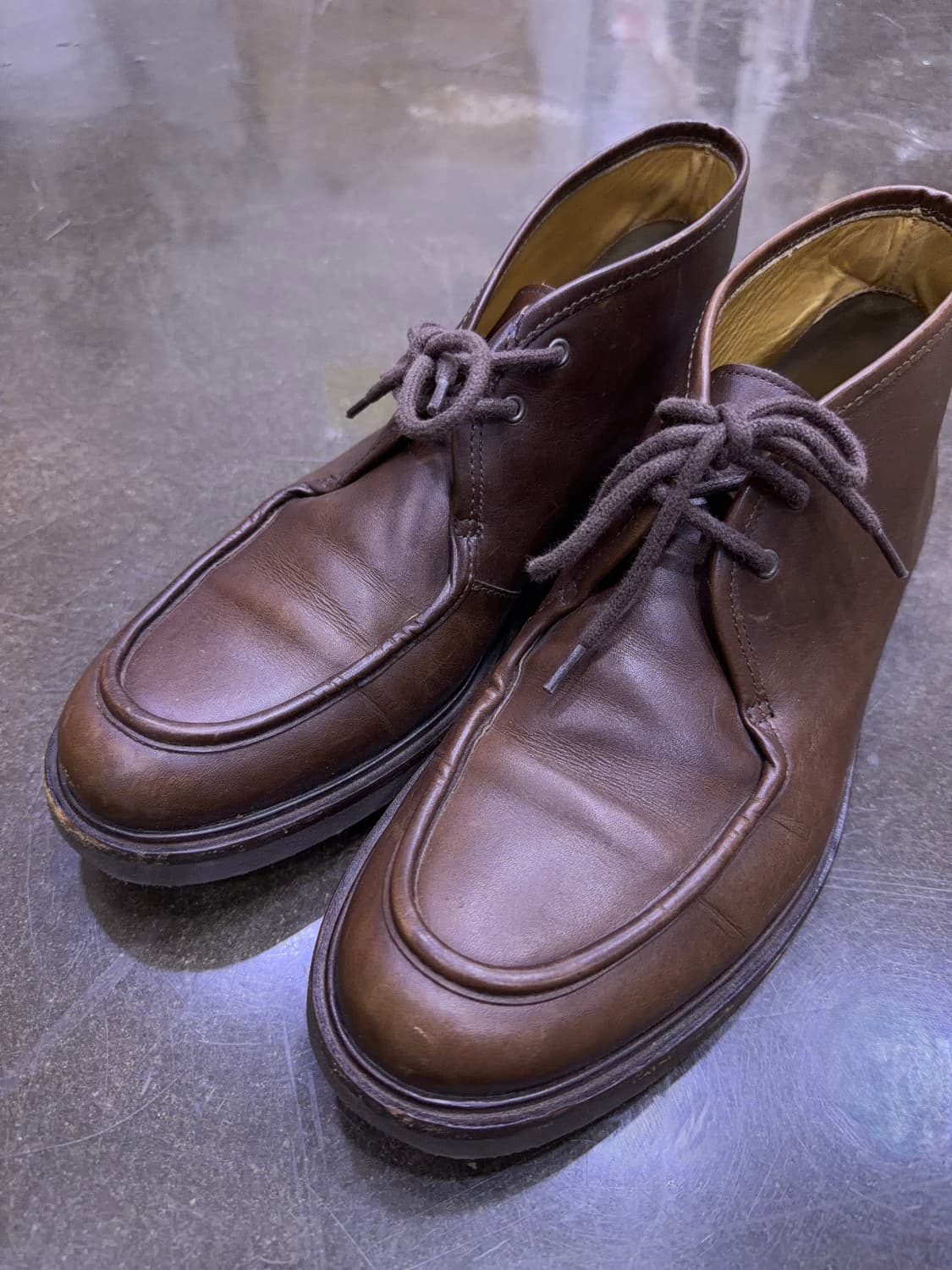 A.P.C. 아페세 에티엔 데저트 레더 부츠 워커 브라운 44 (290) 상품이미지3