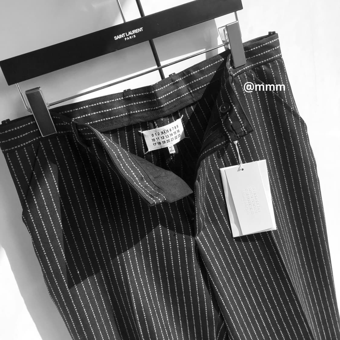 마르지엘라/레터링 와이드팬츠 상품이미지3