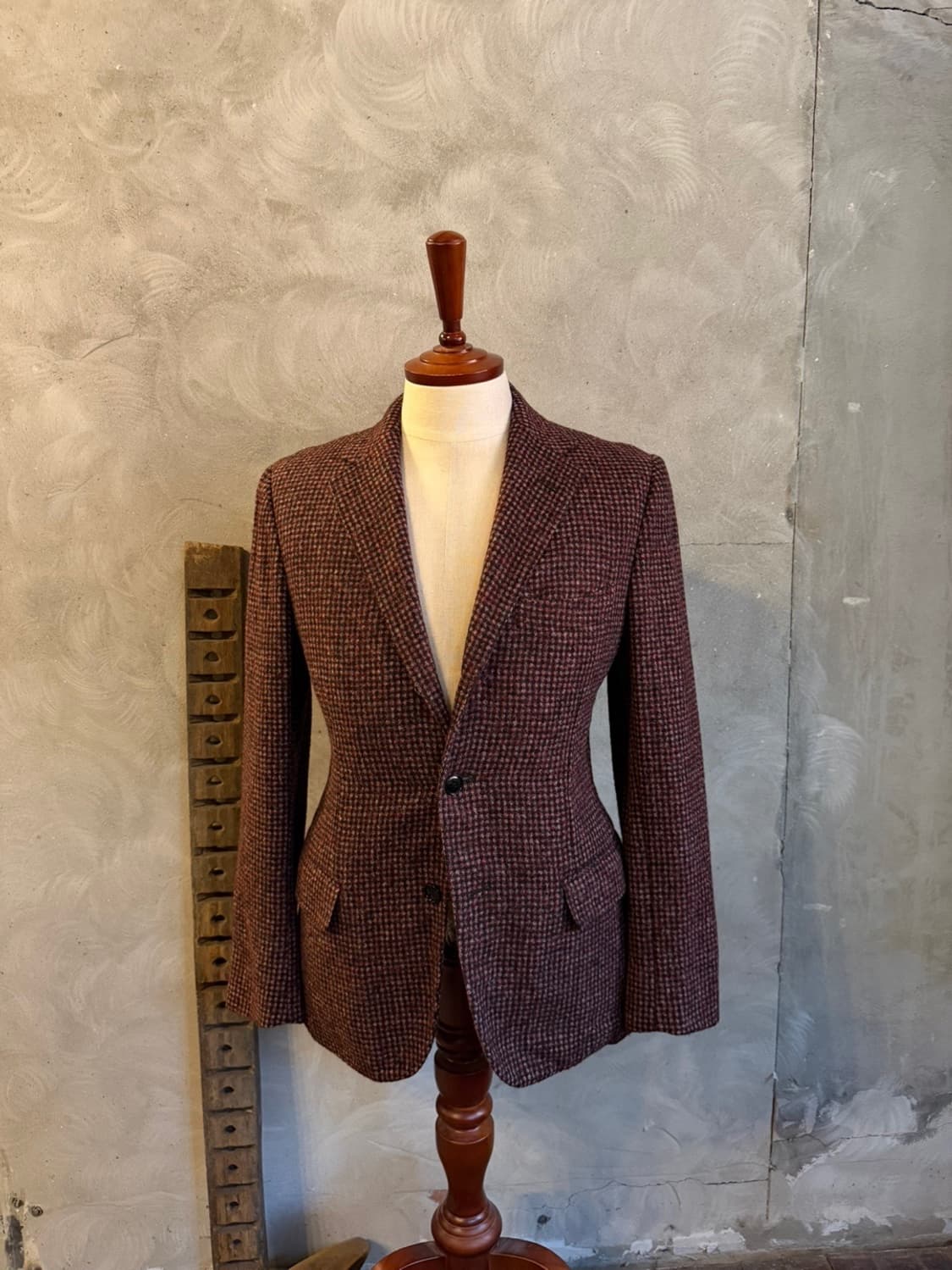 마시모 피옴보 플란넬 자켓 슬림100 상품이미지1