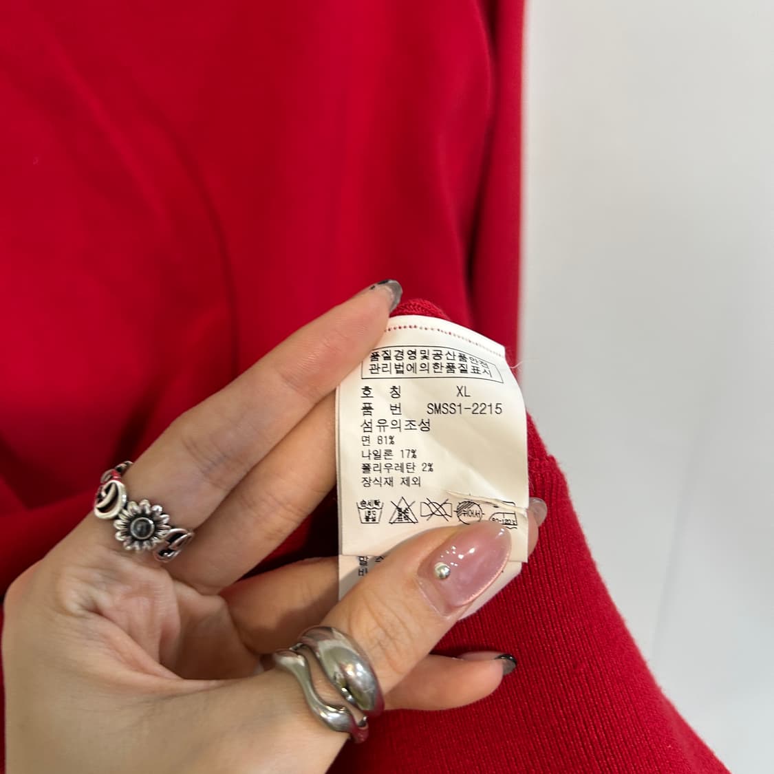 폴로 랄프로렌 레드 하프 집업 니트 XL  상품이미지4