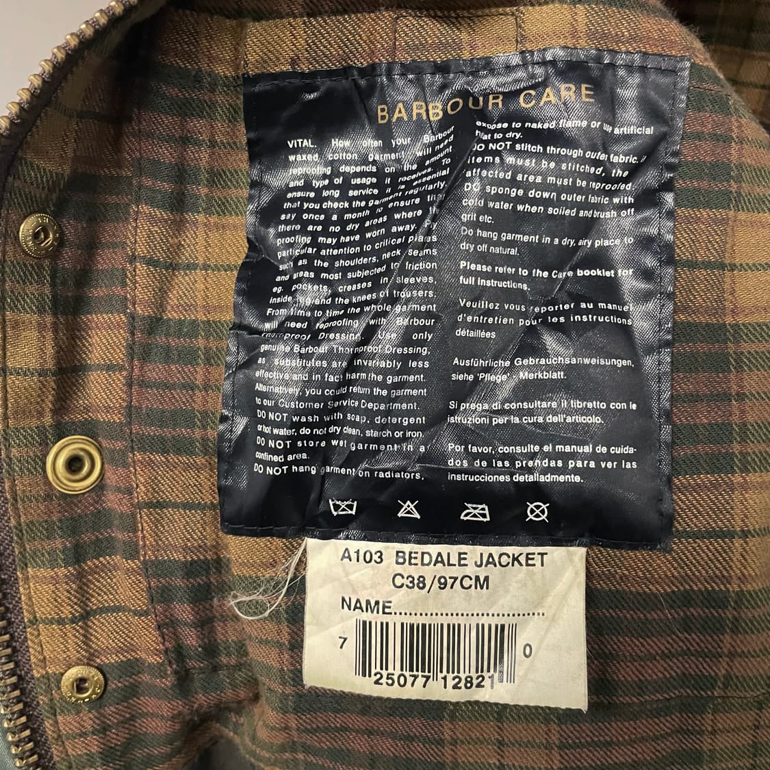 바버 비데일 왁스 자켓 인터네셔널 뷰포트 인터네셔널 상품이미지9