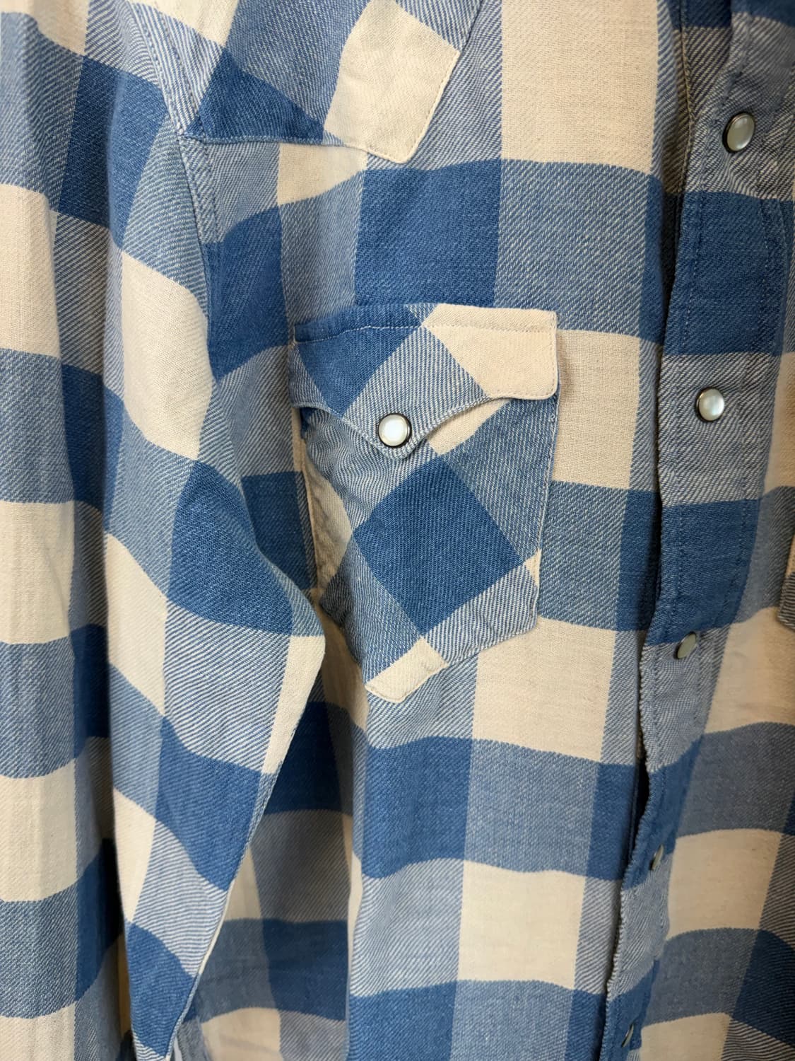 [RRL] 더블알엘 버팔로 웨스턴 플란넬 셔츠 플레이드 (변요한 착용) 상품이미지3