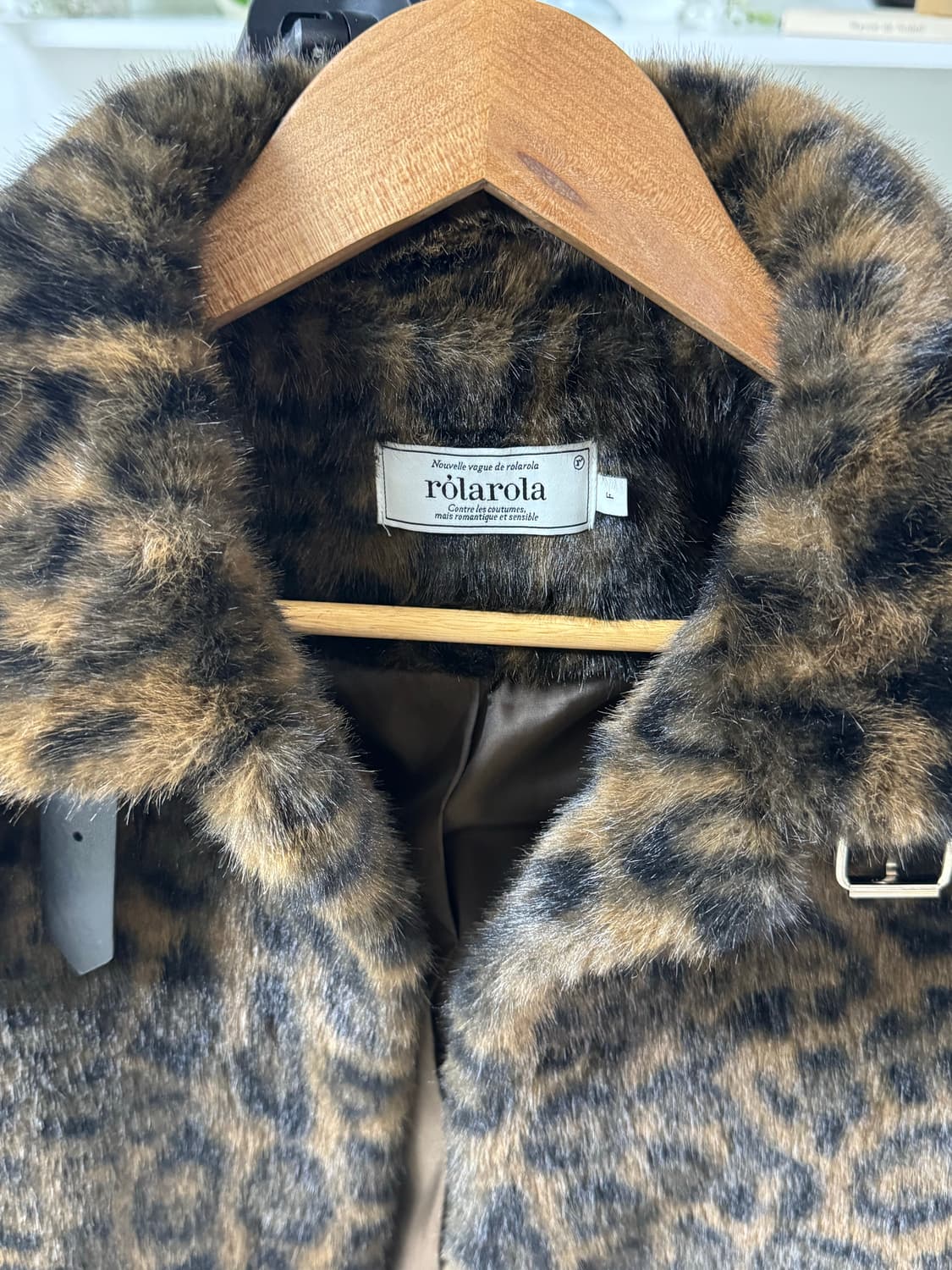 로라로라 퍼자켓 레오파드 상품이미지5