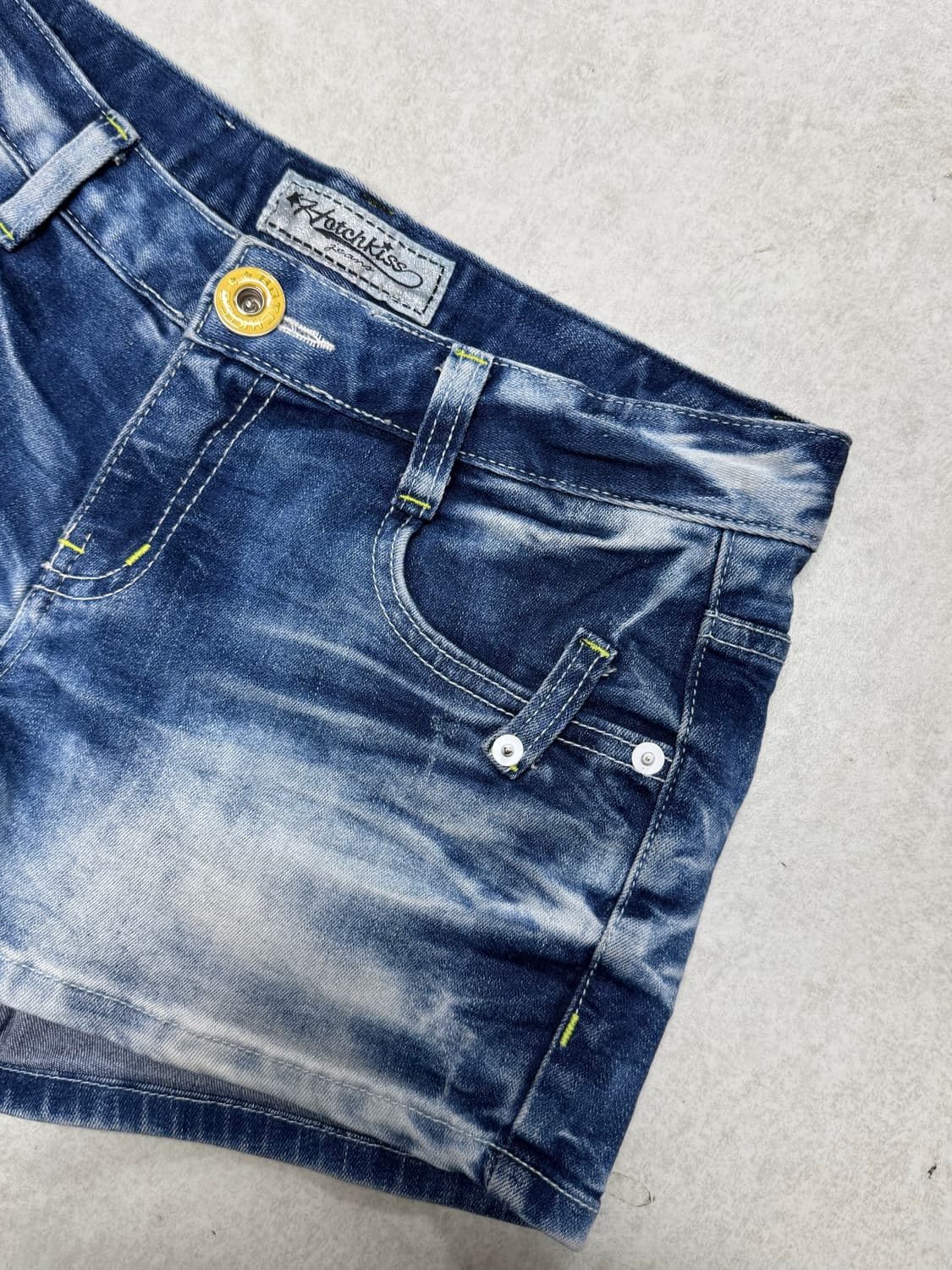 갸루 글리터 지브라 숏팬츠 상품이미지4