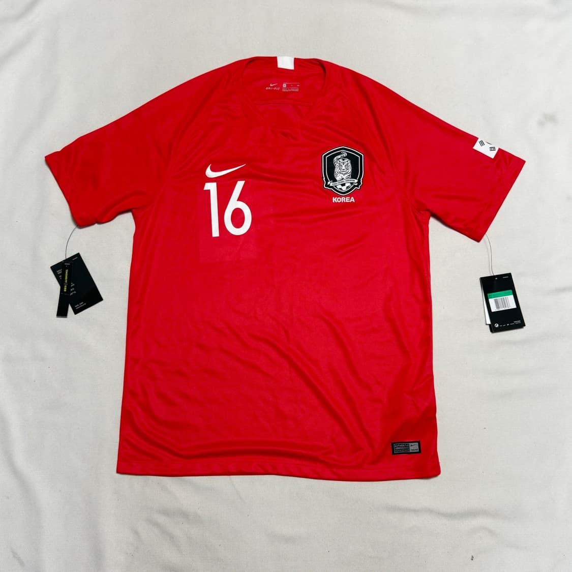 (새상품) 나이키 18-20 대한민국 홈 기성용 유니폼 상품이미지3
