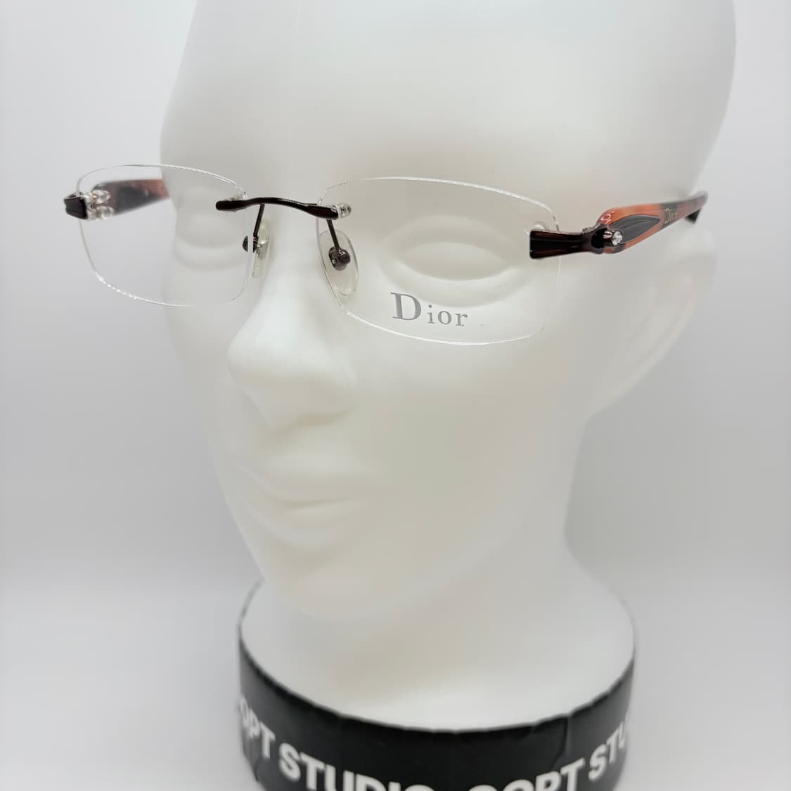 DIOR 디올 브라운 사각 무테 상품이미지8