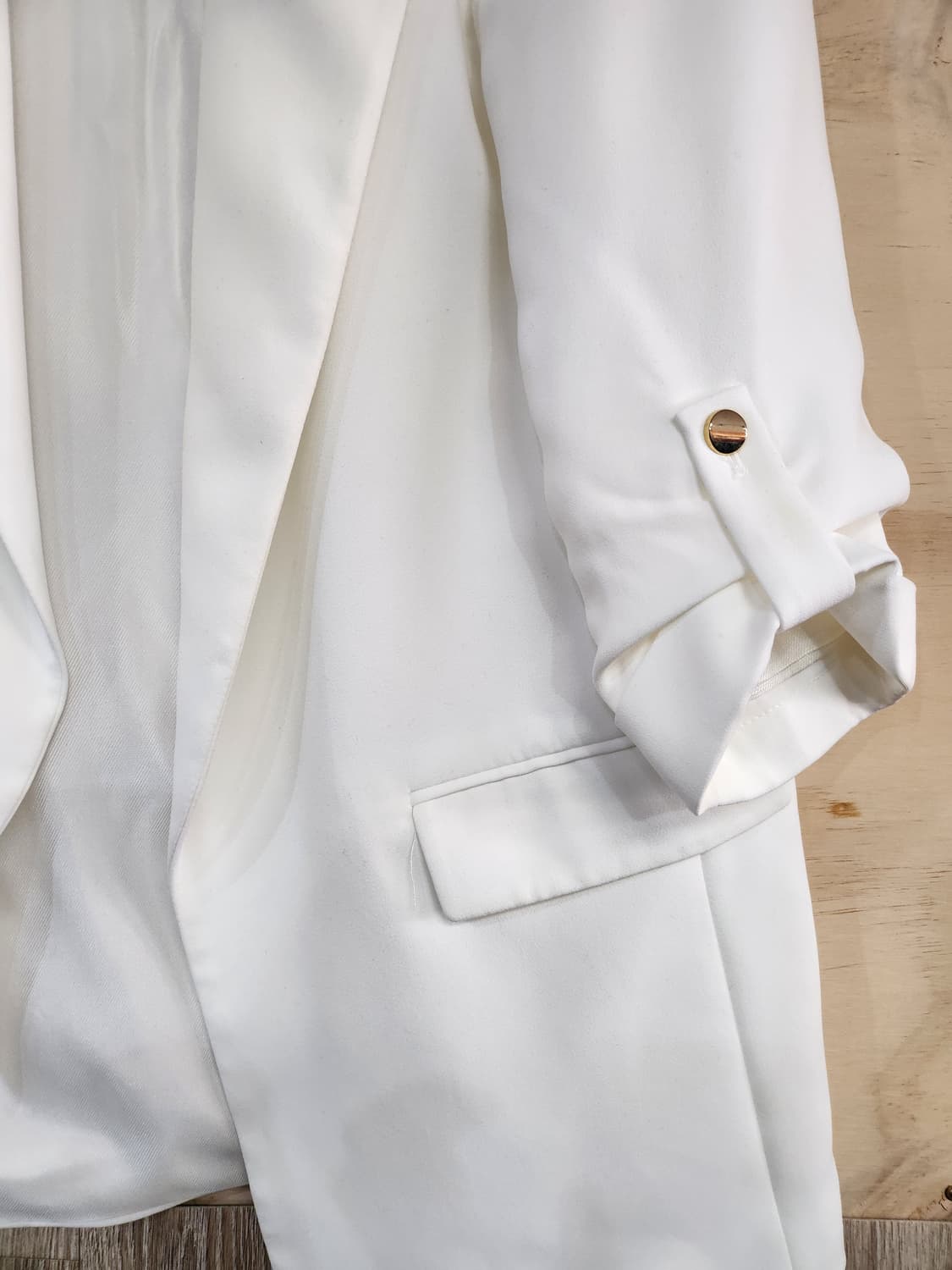 472) 자라 ZARA 롤업 슬리브 오버핏 자켓 상품이미지4