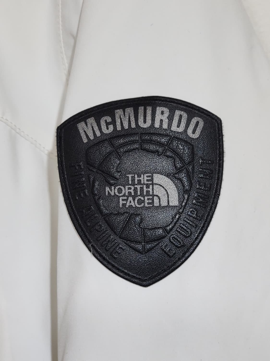 (L) 노스페이스 맥머도 롱패딩 점퍼 화이트 거위털 다운코트 후드 상품이미지4